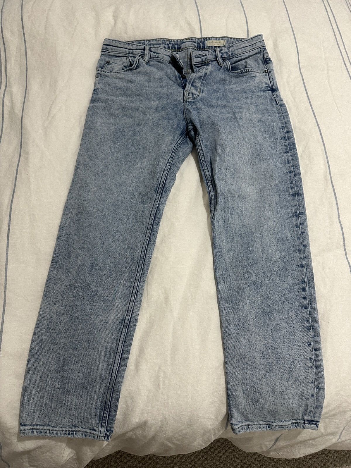 Allsaints Allsaints dean denim jeans, Sz. 30W Size US 30 / EU 46 - 1 Thumbnail