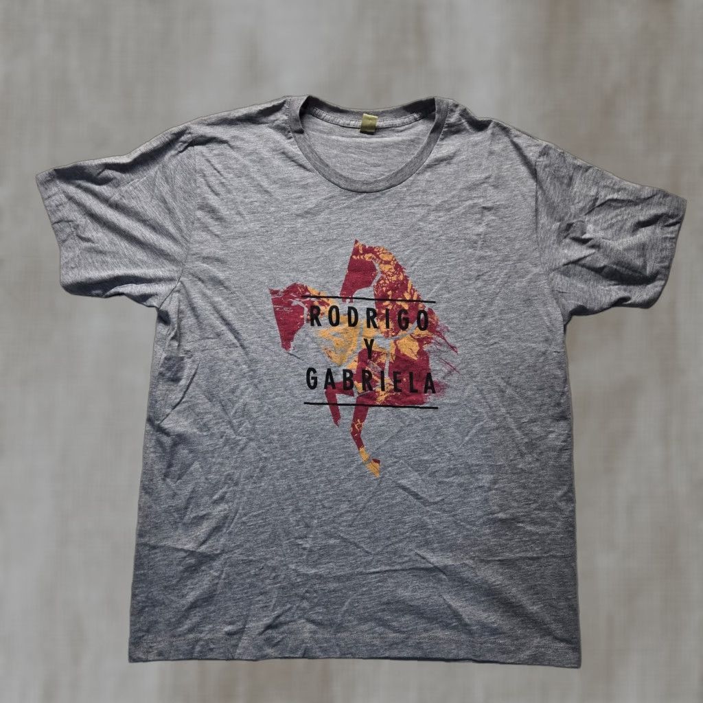 Vintage RODRIGO Y GABRIELA Concert Shirt 9 Dead Alive Tour US Gray Adult XL T-Shirt Size US XL / EU 56 / 4 - 1 Thumbnail