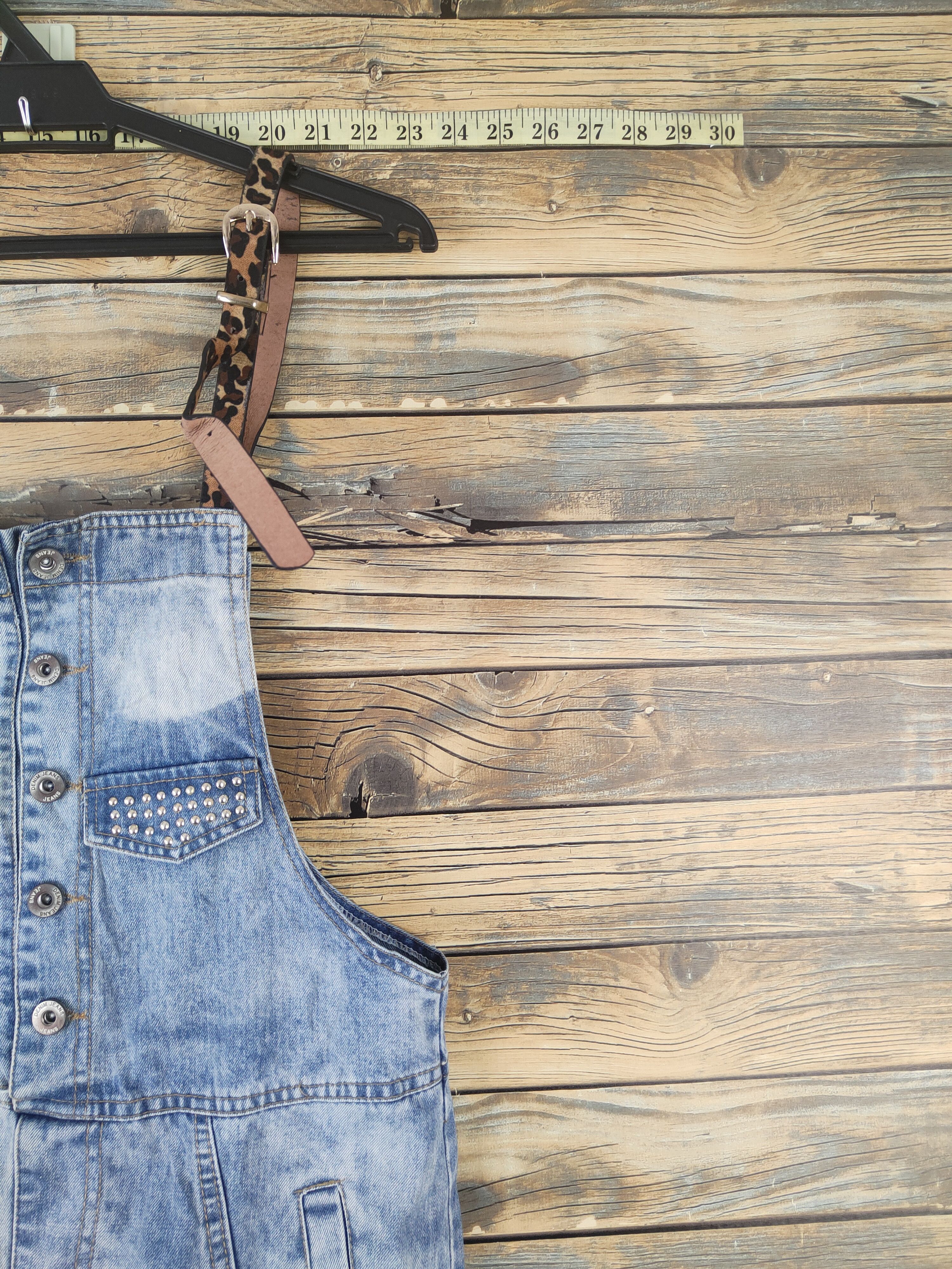 Japanese Brand × Vintage Vintage Japanese Brand Light Blue Denim Jumpsuits Size 36" / US 14 / IT 50 - 4 Thumbnail