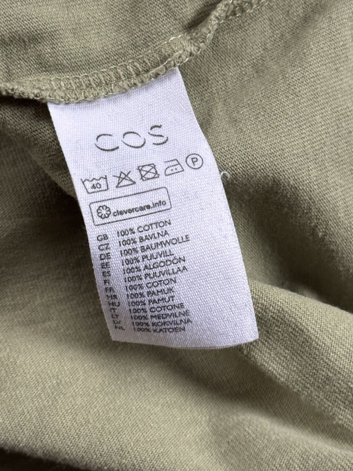Cos COS M/size Basic casual tee tshirt Size US M / EU 48-50 / 2 - 5 Thumbnail