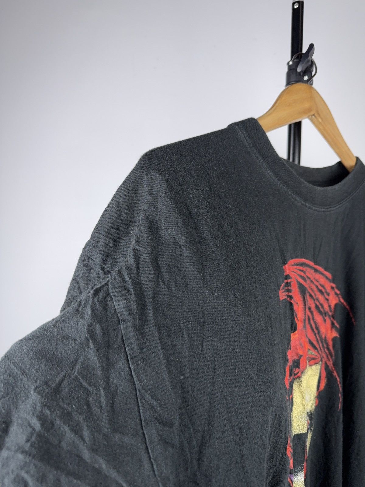 Japanese Brand ☠️90s Gothic Hewlin Dark Fantasy Skull Dragon Graphic Tee XL Size US XL / EU 56 / 4 - 5 Thumbnail