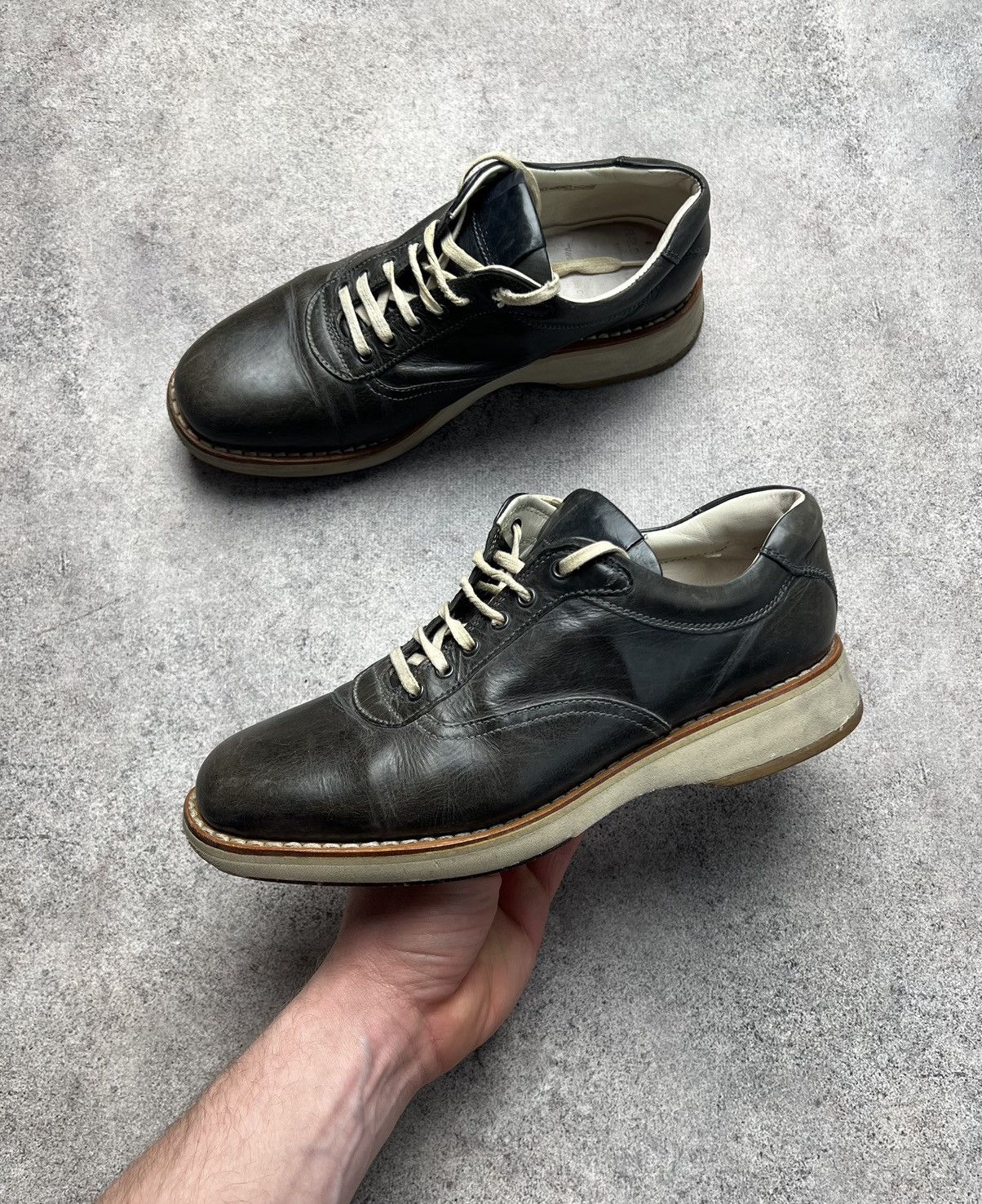 Heschung × Paraboot Heschung leather shoes Size US 9 / IT 39 - 1 Thumbnail