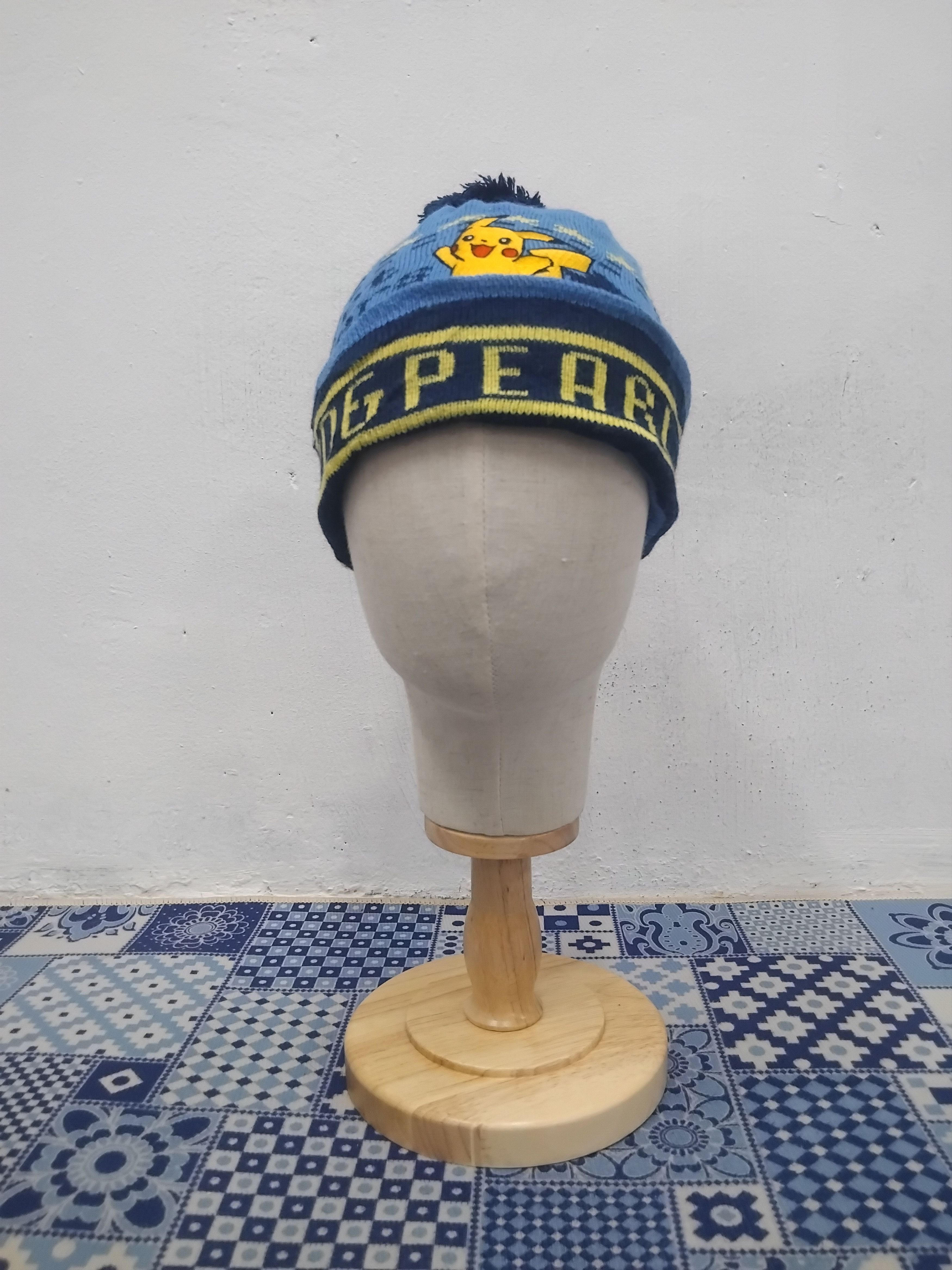 Cartoon Network 💥Pikachu blue colour beanie Size ONE SIZE - 4 Thumbnail