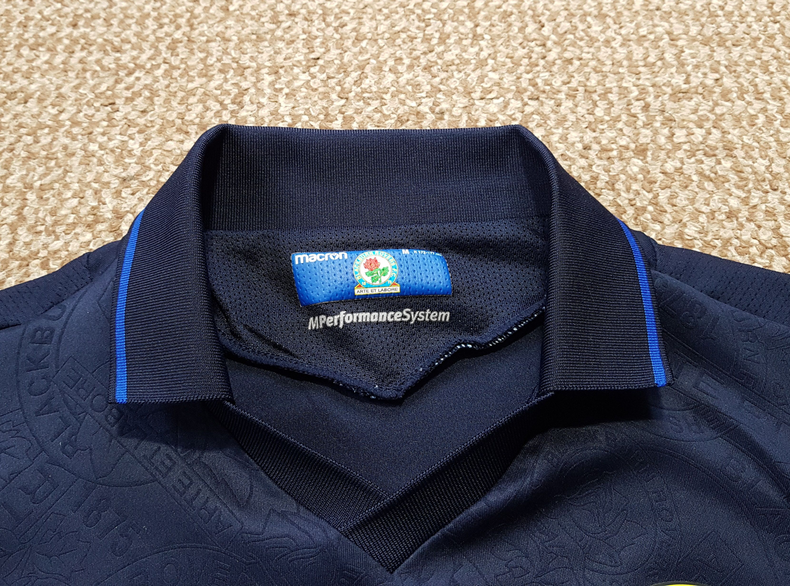 Macron MACRON BLACKBURN 2022-23 AWAY SOCCER JERSEY SHIRT sz M Size US M / EU 48-50 / 2 - 5 Thumbnail