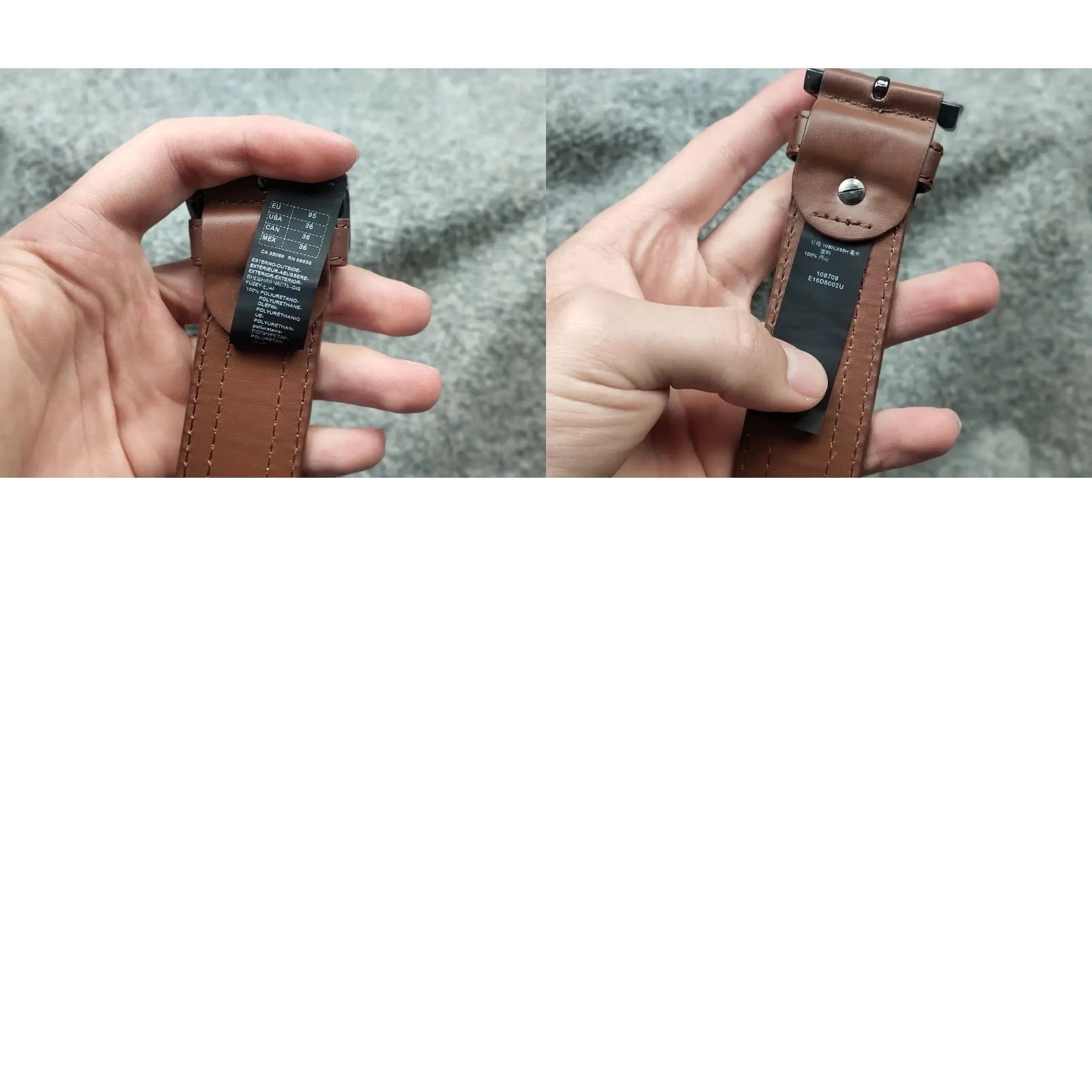 Paul & Shark VINTAGE Paul & Shark Design Multi Logo Mens Belt Size ONE SIZE - 9 Thumbnail