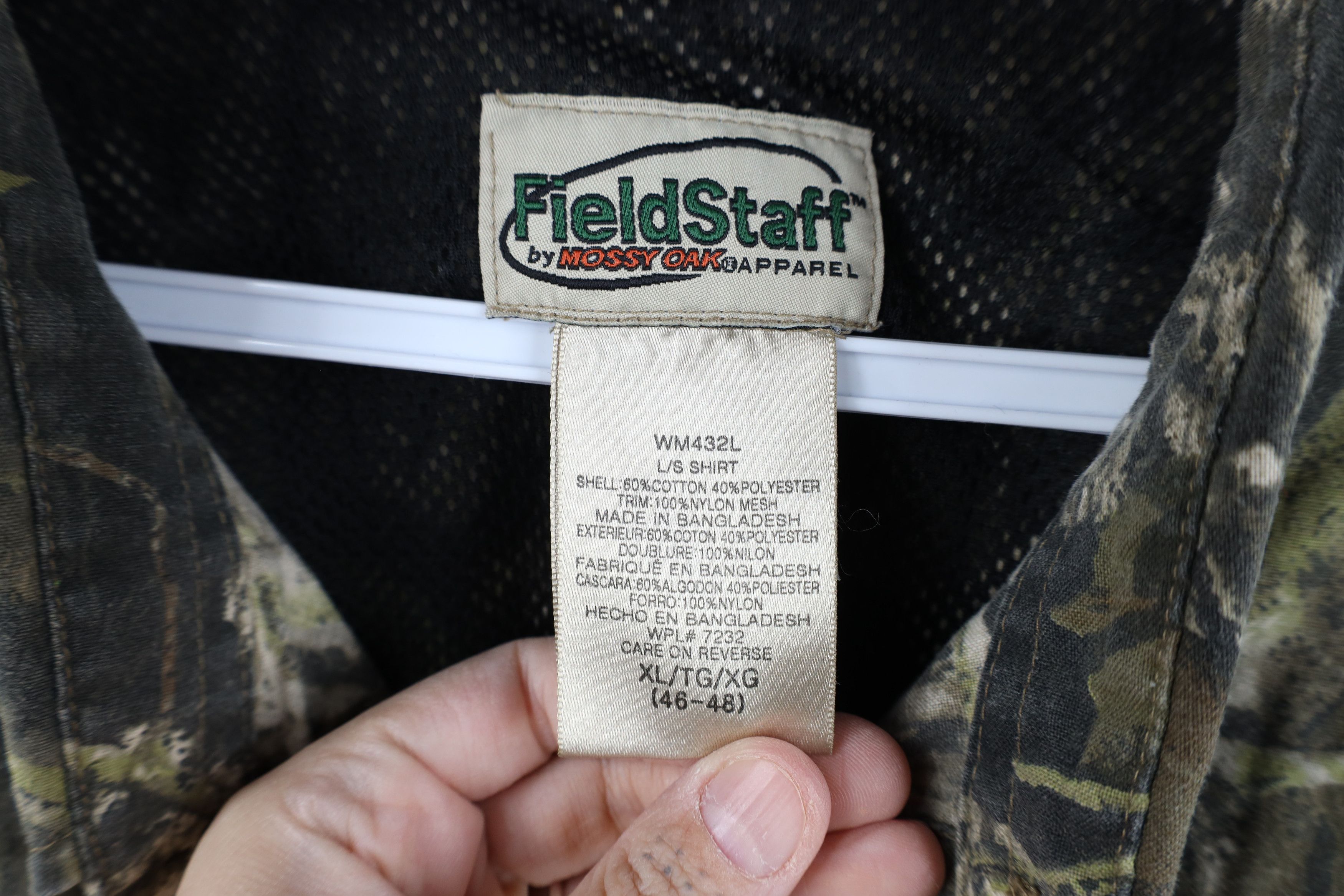 Mossy Oaks Vintage Mossy Oak Camouflage Field Hunting Button Shirt Size US XL / EU 56 / 4 - 8 Thumbnail