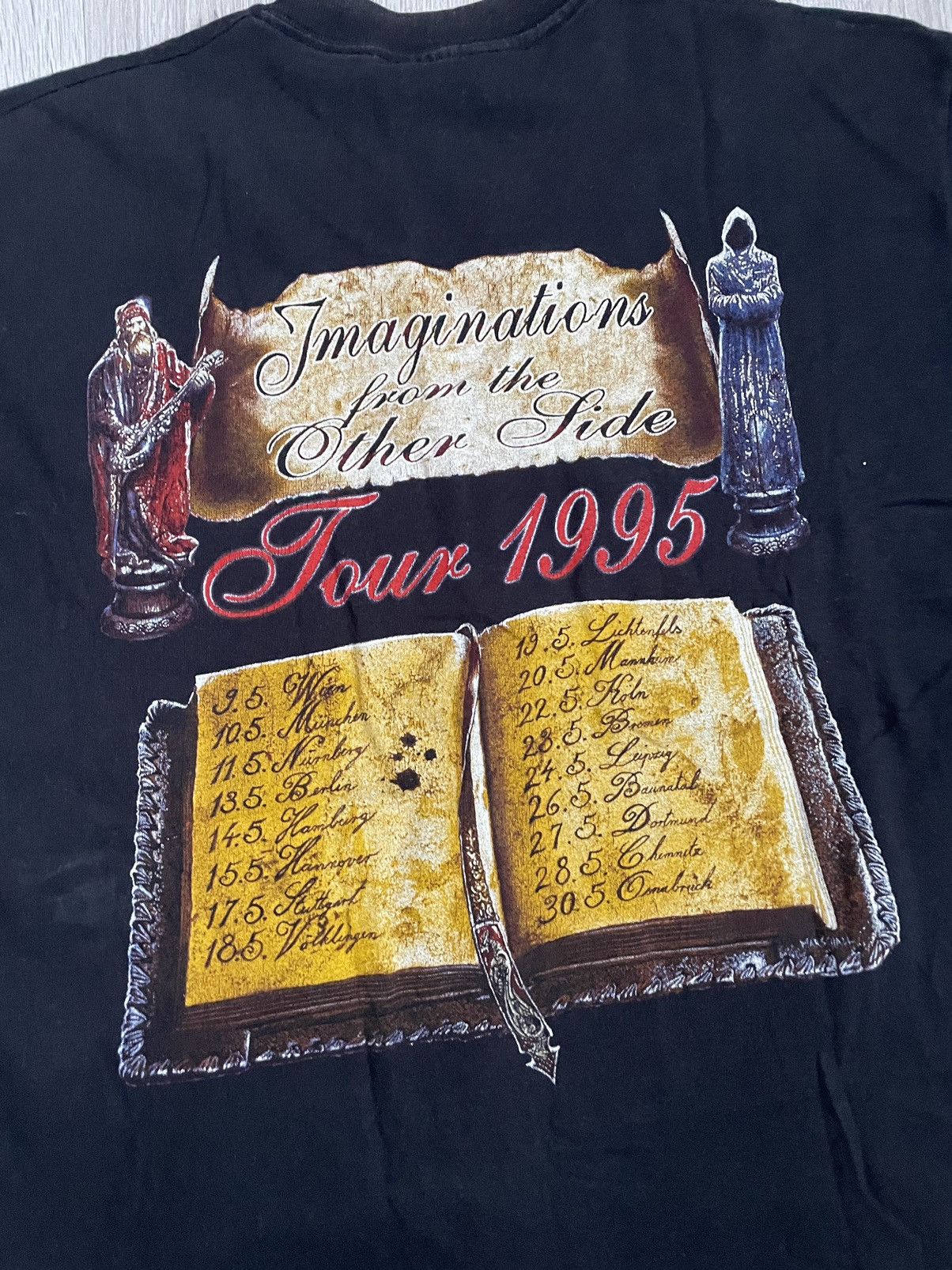 Band Tees 1995 Blind Guardian Tour imaginations from the other side Size US L / EU 52-54 / 3 - 3 Thumbnail
