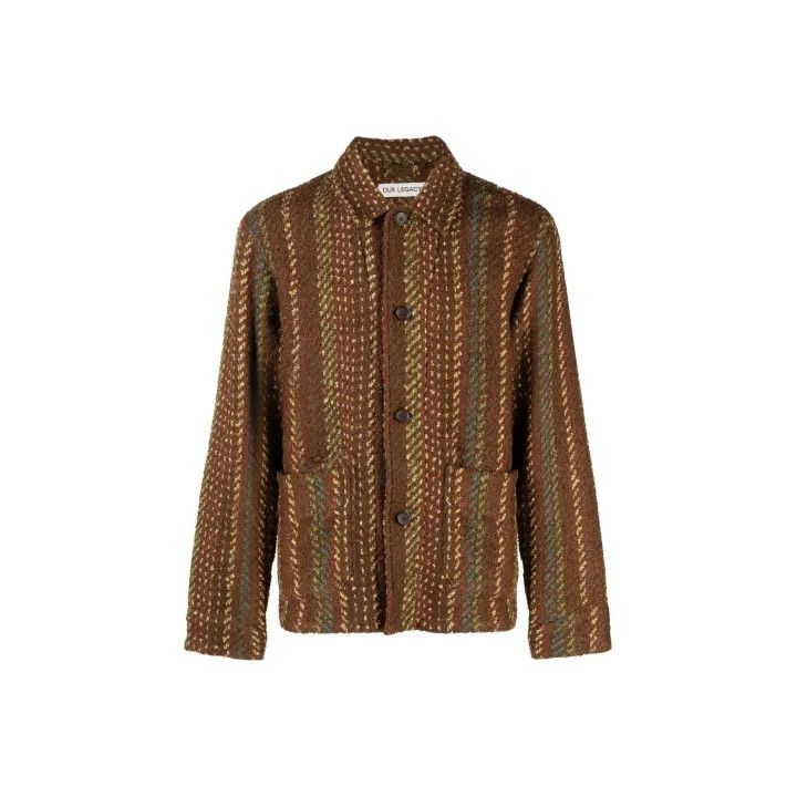 Our Legacy Our Legacy Knit Button-Up Jacket for Men 0079 Size US M / EU 48-50 / 2 - 1 Thumbnail