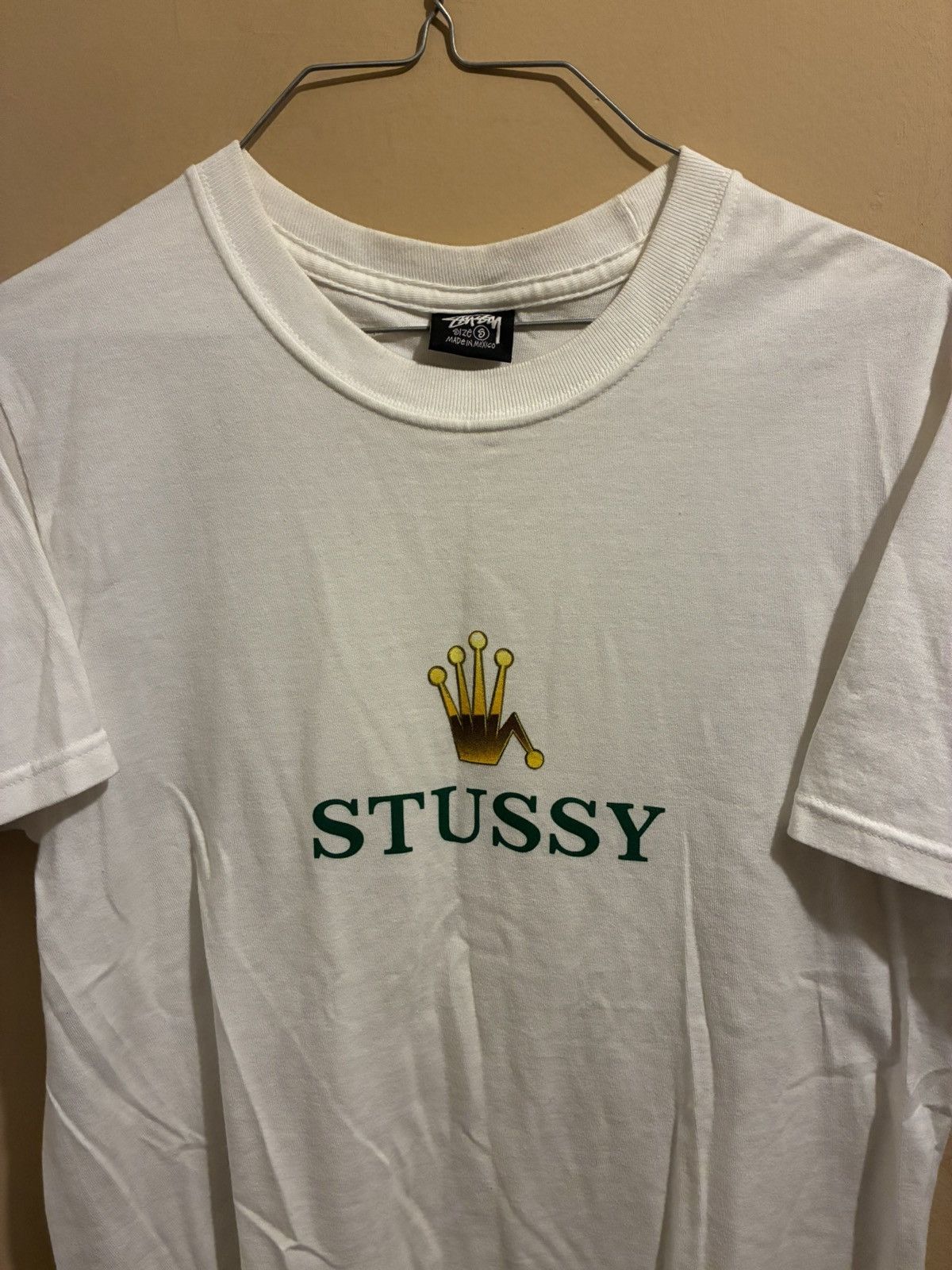 Stussy Rare Stussy Rolex t shirt Size US S / EU 44-46 / 1 - 1 Thumbnail