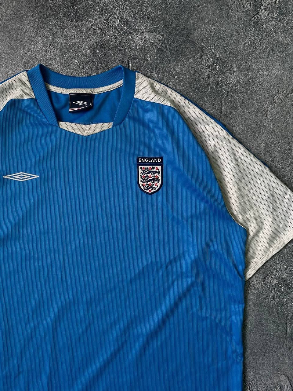 Umbro Vintage Rare 2000s England Training Soccer Football Jersey Size US XL / EU 56 / 4 - 2 Thumbnail