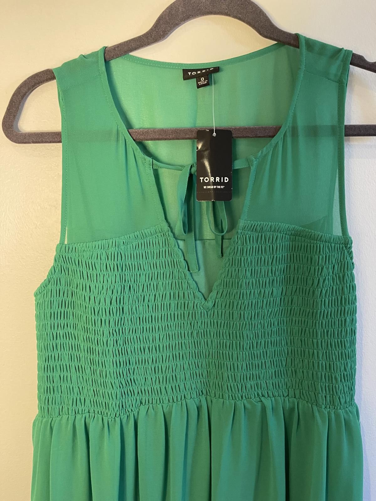 Torrid Torrid Green dress Size XS / US 0-2 / IT 36-38 - 2 Thumbnail