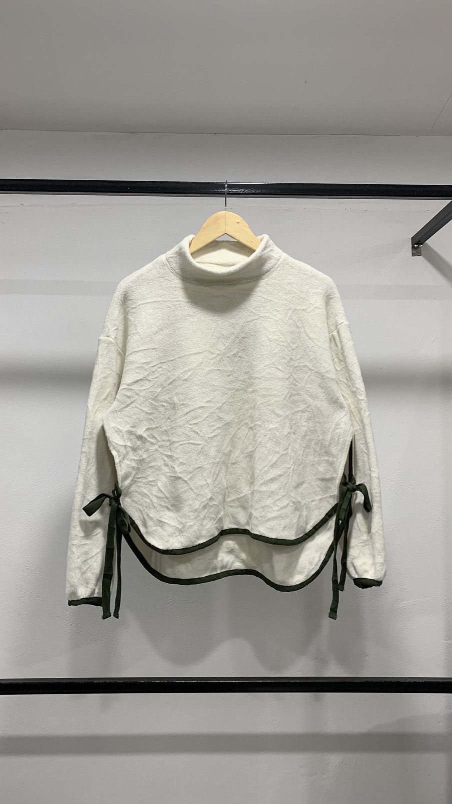 If Six Was Nine × Japanese Brand × White Mountaineering 💥FINAL DROP💥Boxy Fleece Mock Neck Sweater Size M / US 6-8 / IT 42-44 - 1 Thumbnail