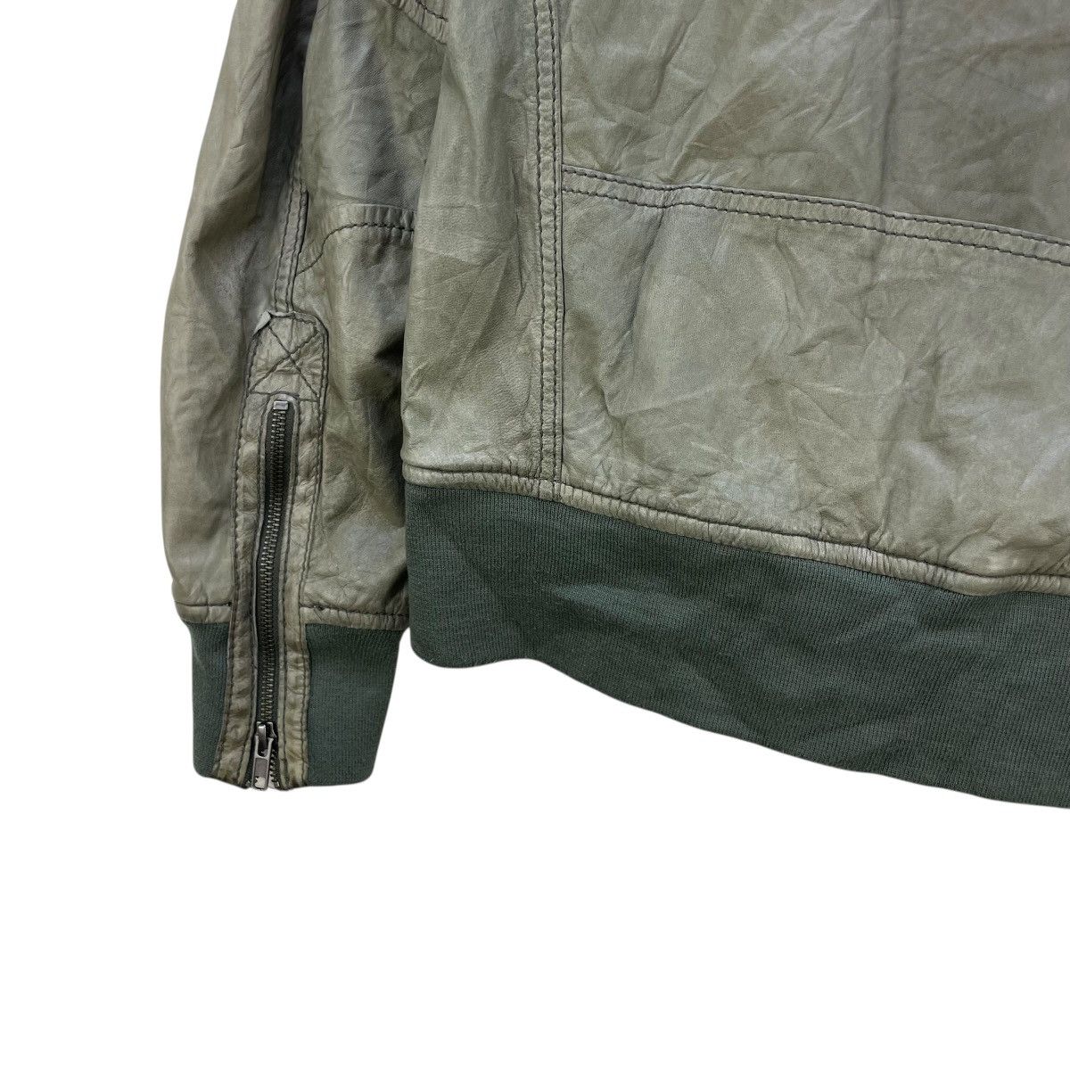 Diesel 💥 Vintage Diesel Lamb leather jacket Size US M / EU 48-50 / 2 - 7 Thumbnail