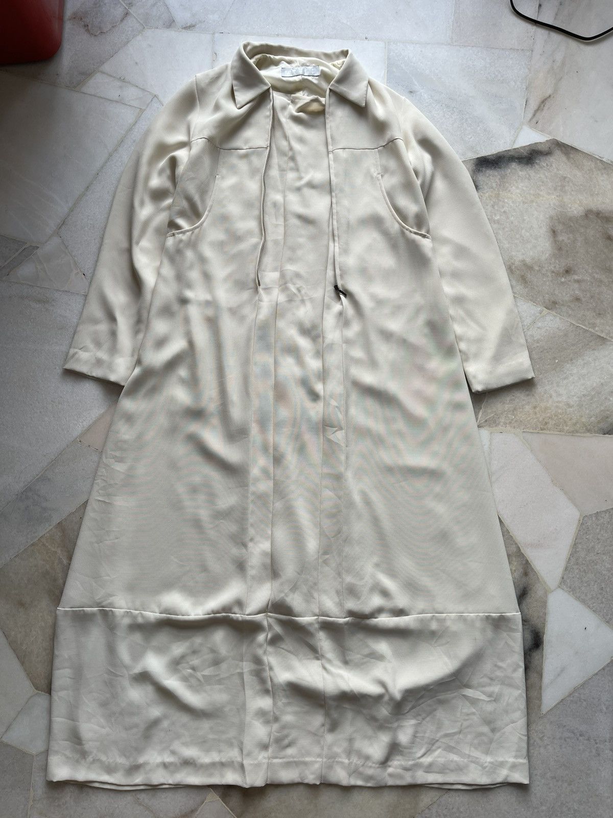 Y's for Men × Yohji Yamamoto 90s Yohji Yamamoto Workshop Maxi Dress Size M / US 6-8 / IT 42-44 - 11 Thumbnail