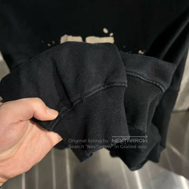 Balenciaga Balenciaga Double B Graffiti Hoodie Size US XL / EU 56 / 4 - 4 Thumbnail