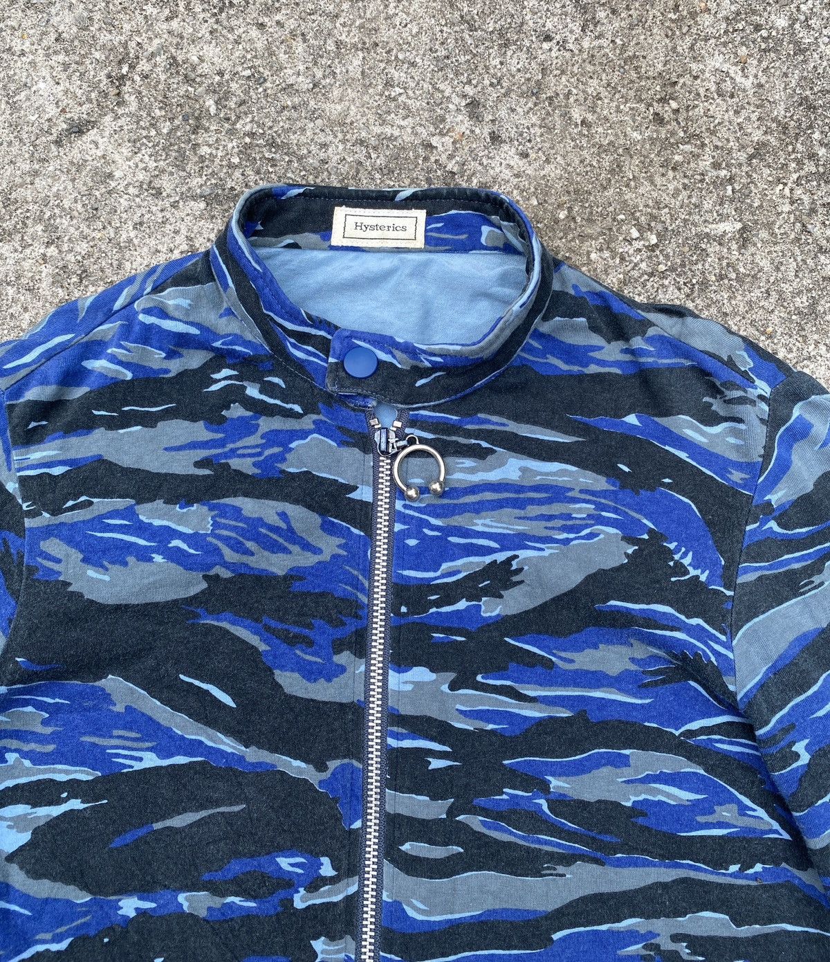 Hysteric Glamour × Japanese Brand Vintage 90s Hysterics Glamour Japan Tiger Stripe Camo Jacket Size S / US 4 / IT 40 - 5 Thumbnail