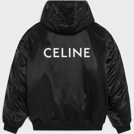 Celine celine bomber jacket in satin finish nylon Size US XS / EU 42 / 0 - 1 Thumbnail