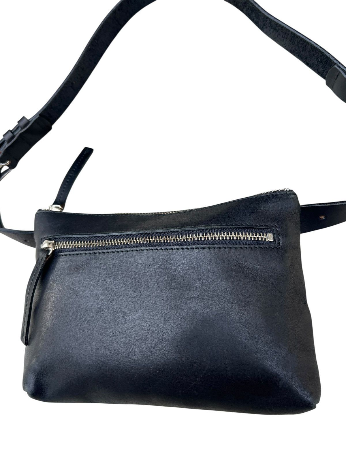 Leather Pour Deux Acce. Japan Patina Leather Chest Bag Size ONE SIZE - 9 Thumbnail