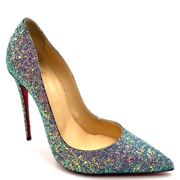 Christian louboutin so outlet kate 120 glitter dragonfly