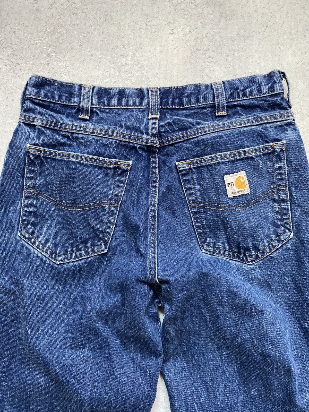Carhartt Carhartt Jeans Men's 32x30 Blue Denim FR Flame Resistant ARC Size US 32 / EU 48 - 8 Thumbnail