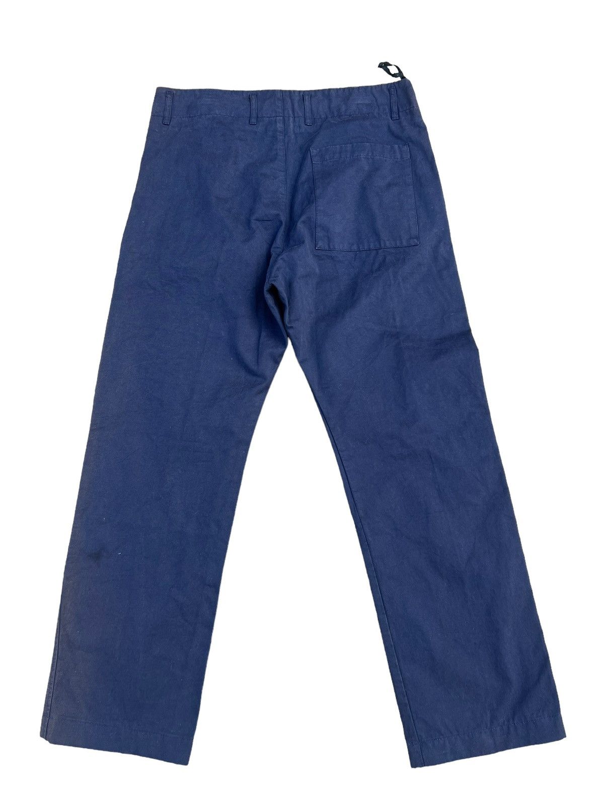 SOFIE D'HOORE Vintage Sofie D’Hoore Belgium Sun Faded Indigo Work Pant Size US 32 / EU 48 - 2 Thumbnail