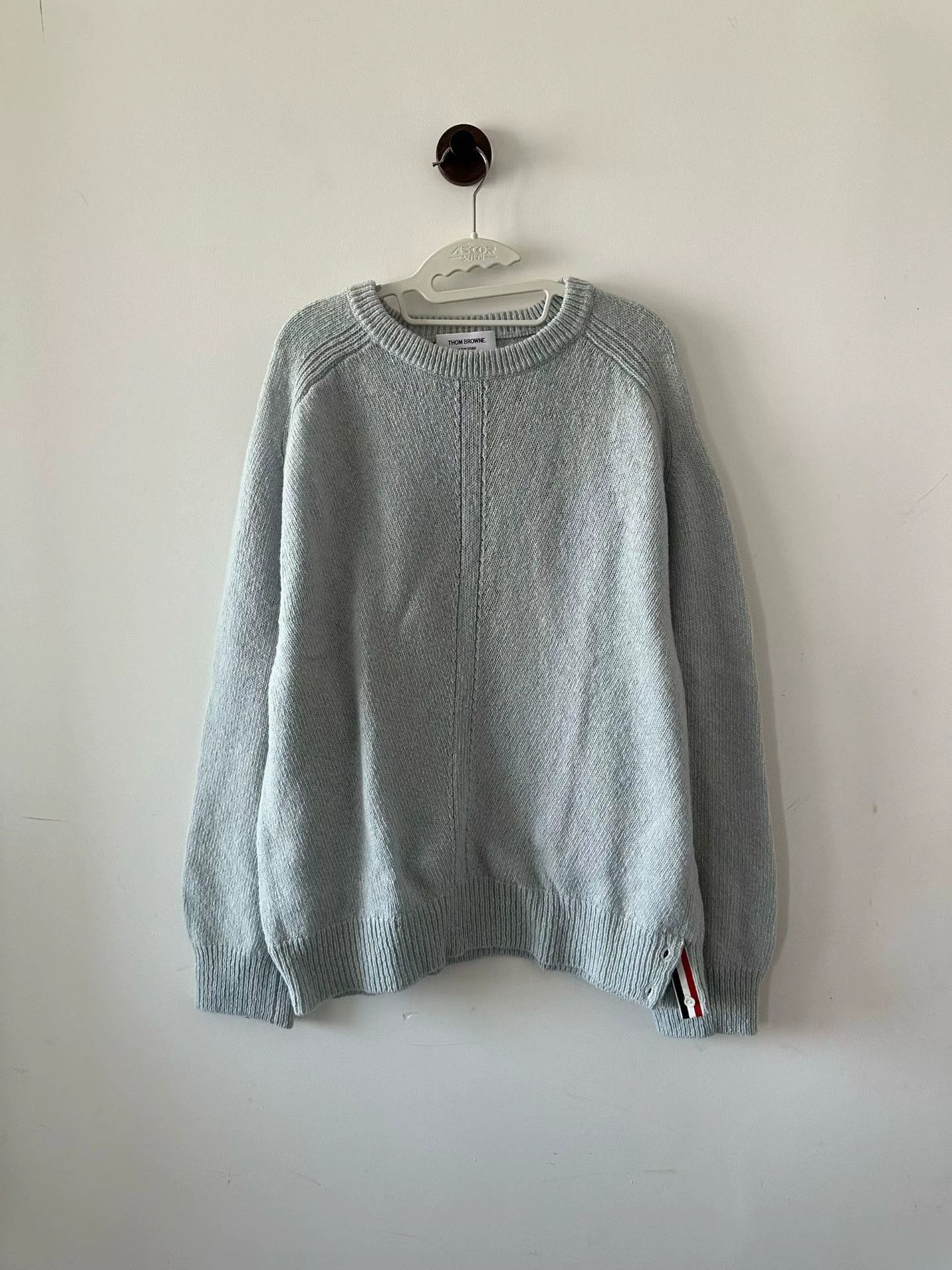 Thom Browne Thom Browne Striped Back Sweater Size 5 Size US XL / EU 56 / 4 - 1 Thumbnail