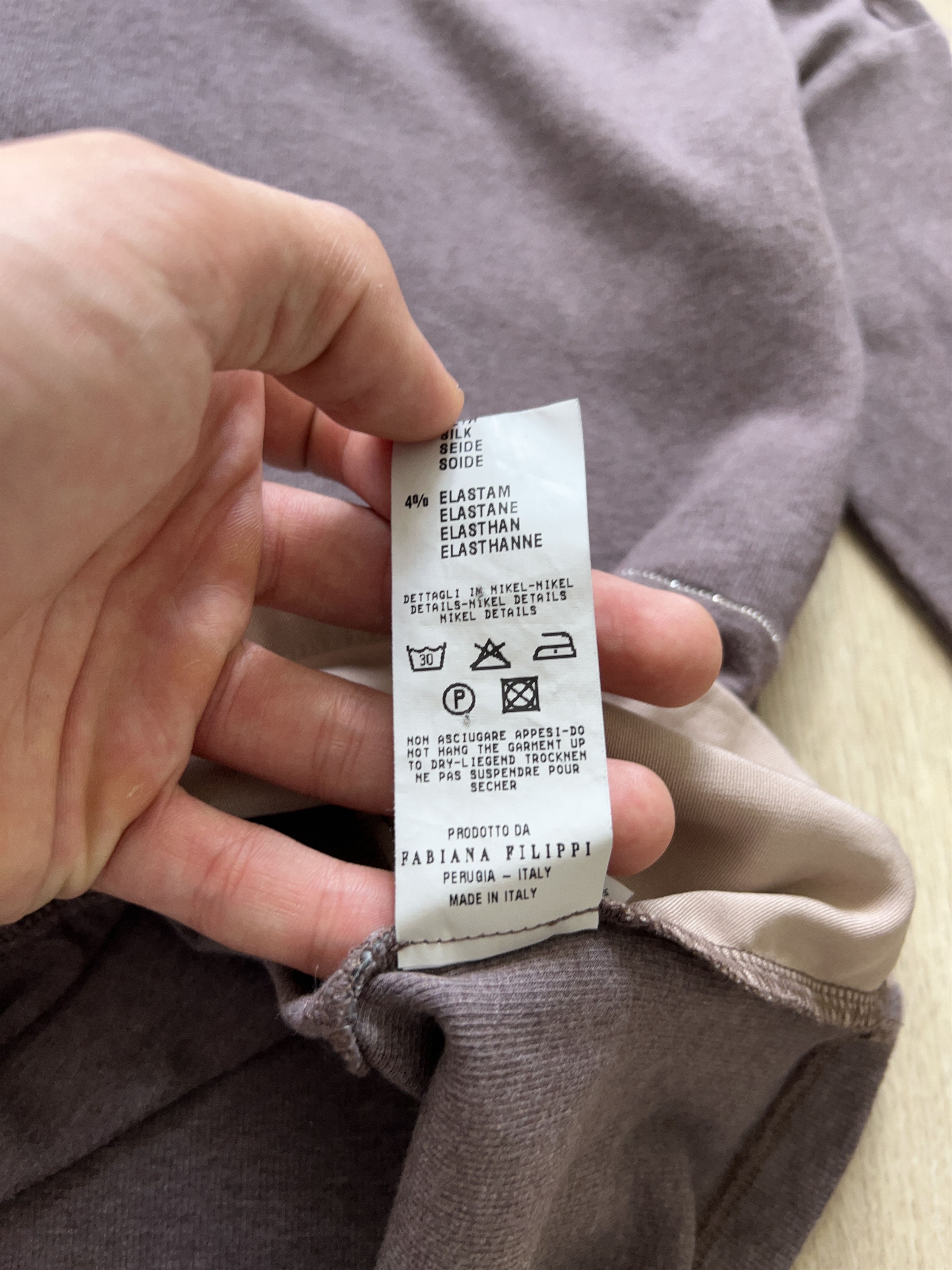 Designer × Fabiana Filippi Long Sleeve Sweater Pullover Cotton Size IT 46 UK 14 L Size L / US 10 / IT 46 - 5 Thumbnail