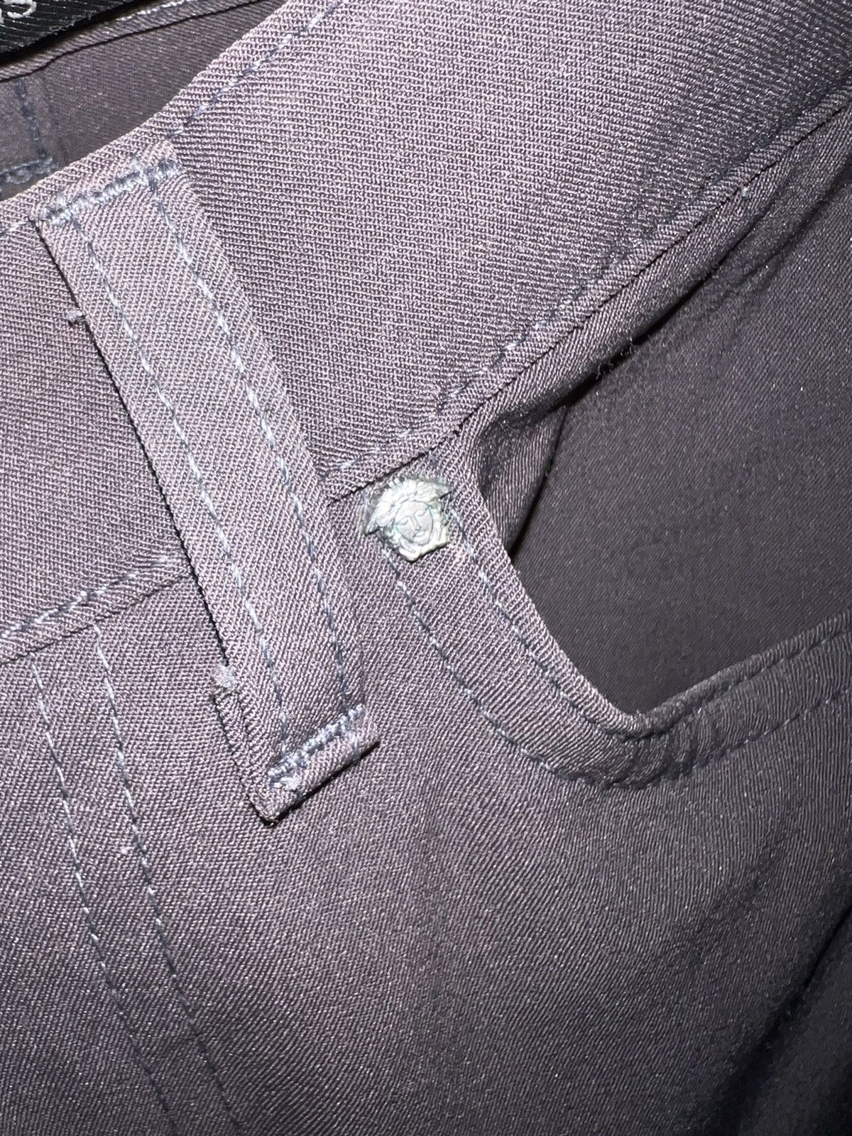 Versace × Versace Jeans Couture × Vintage Versace jeans couture gray casual pants luxury Size US 29 - 10 Thumbnail