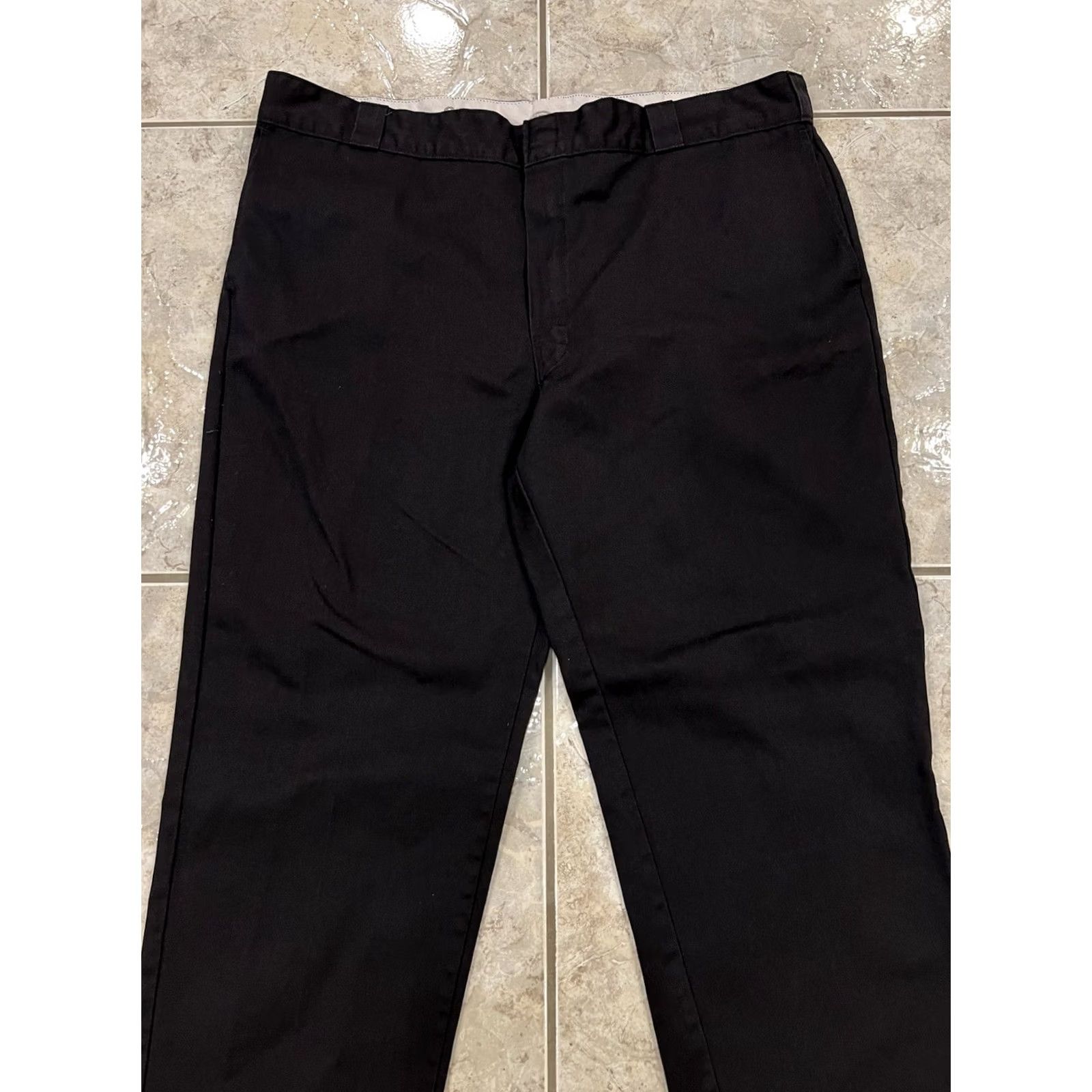 Dickies Dickies 874 BK Original Fit Straight Pants Mens 44X30 Black Work Pants Size US 44 / EU 60 - 7 Thumbnail