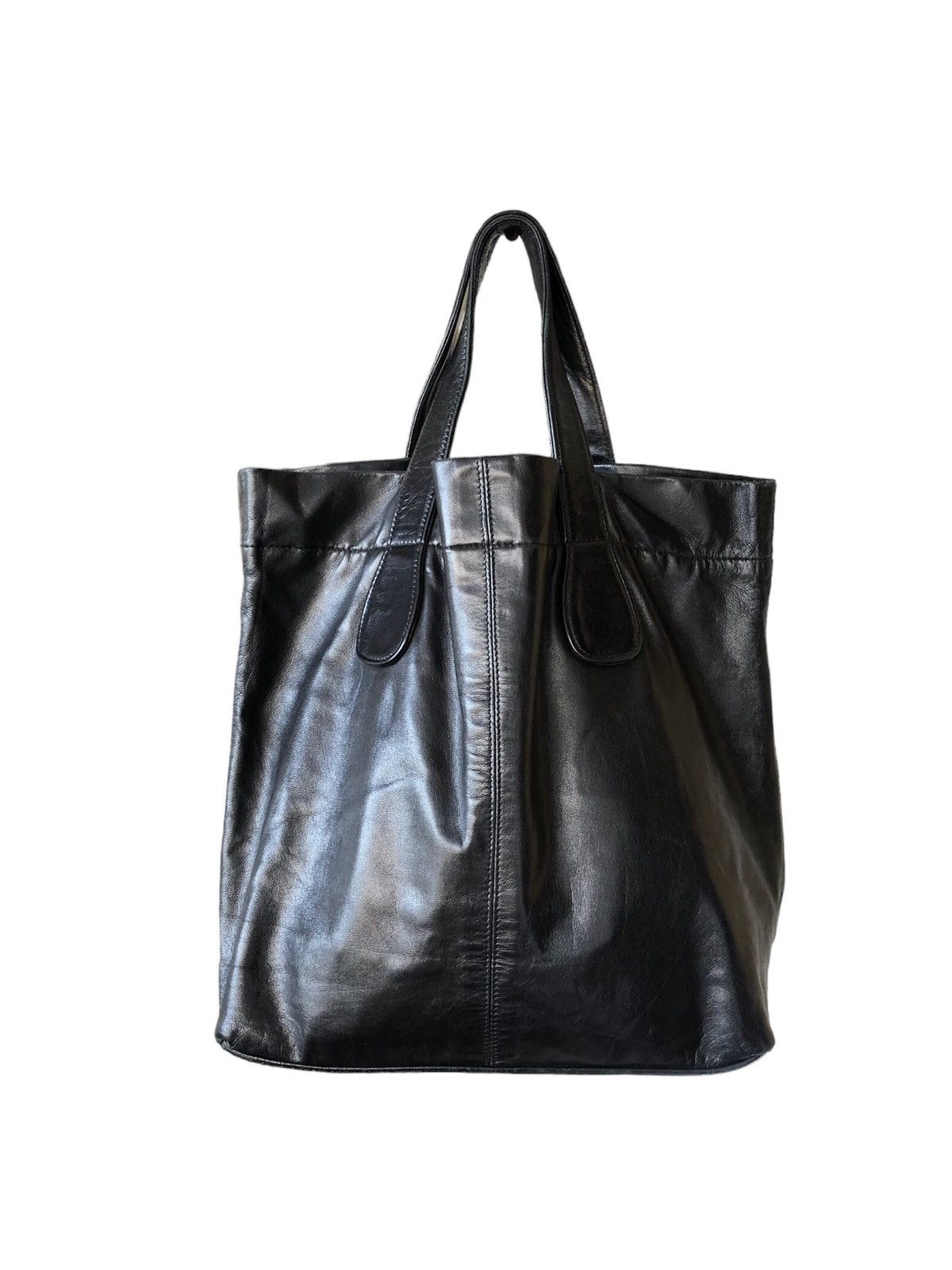 Yohji Yamamoto Leather Bag | Grailed