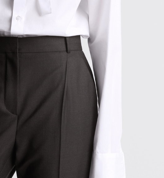Dior o1w1db10925 441P63 Fitted Pant in Gray Size 25" / US 0 / IT 36 - 6 Thumbnail