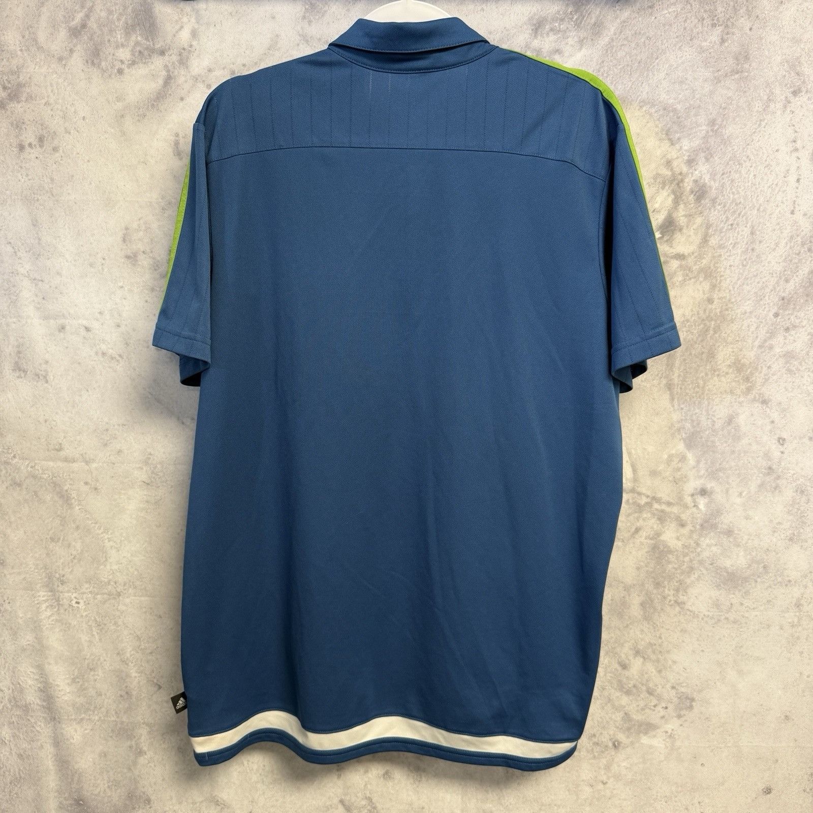 Adidas Seattle Sounders FC Adidas Jersey Mens XL Blue 2014 Soccer Size US XL / EU 56 / 4 - 2 Thumbnail