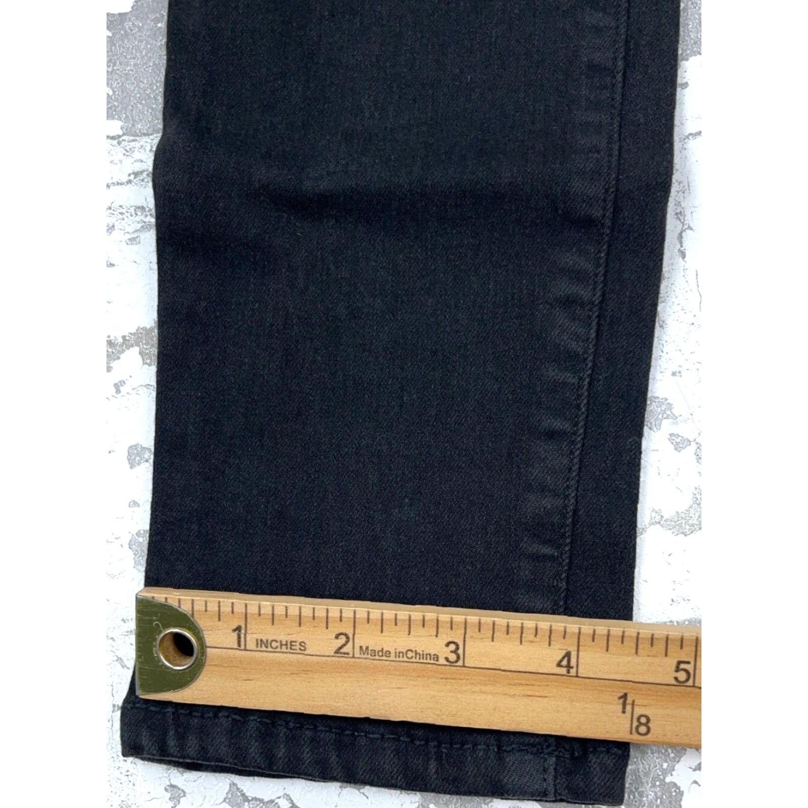 American Eagle Outfitters American Eagle Jeans Women 6 Black High Rise Jegging Distressed Stretch 5-Pocket Denim Pants Size 28" / US 6 / IT 42 - 7 Thumbnail