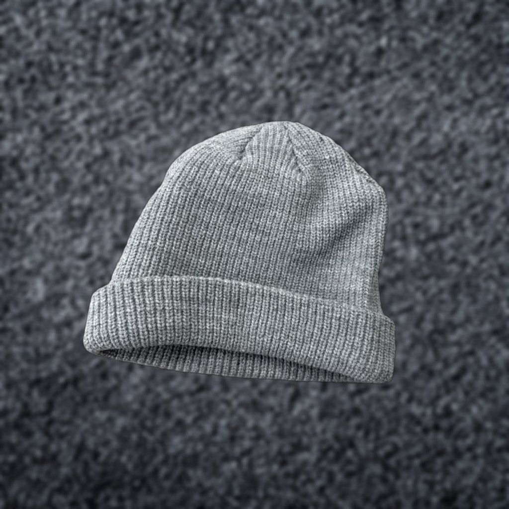 Logo 7 FOG Corporate Logo Beanie Gray Knit Cap Men One Size Knit Style Beanie Size ONE SIZE - 1 Thumbnail