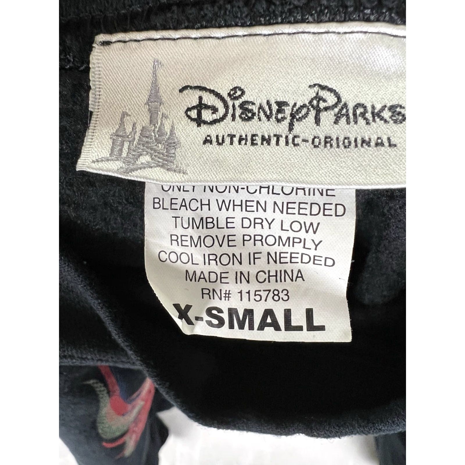 Disney VINTAGE Disney Sweatshirt Heroes & Villains Mickey Mouse XS Unisex Adults Black 90s Cartoon Graphic Print Pullover Size XS Mens Womens Boys Girls Size US XS / EU 42 / 0 - 5 Thumbnail