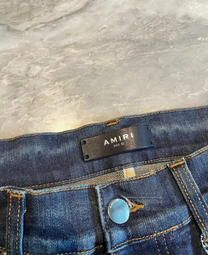 Amiri Amiri Size 32 Star Element Patched Jeans Size US 32 / EU 48 - 3 Thumbnail