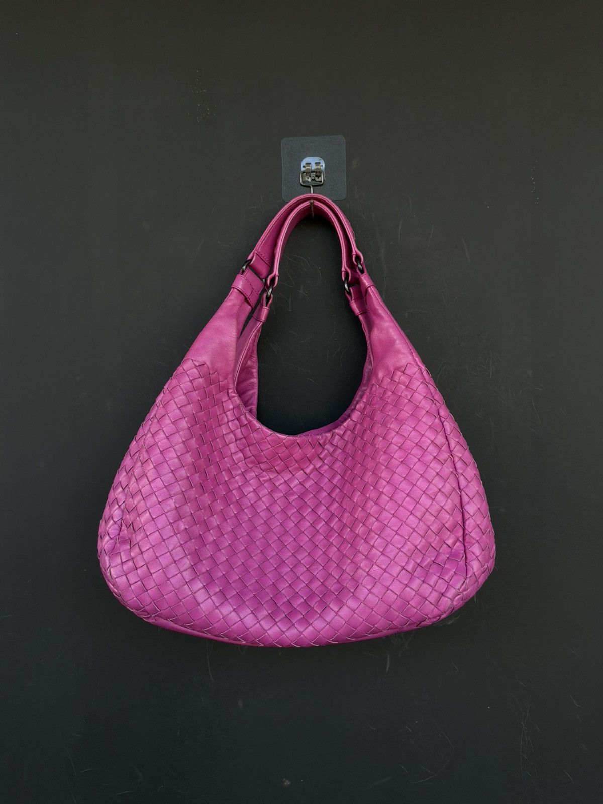 Bottega Veneta Bottega Veneta - Campana Hobo Intrecciato Nappa Leather Size ONE SIZE - 1 Thumbnail