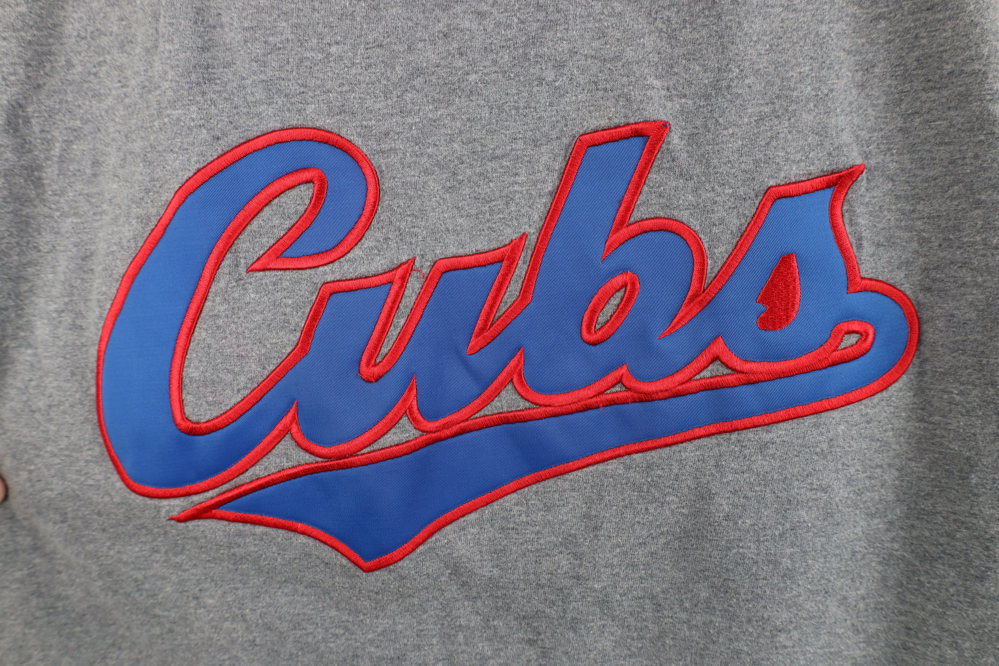 Nike Vintage Nike Swoosh Chicago Cubs Baseball T-Shirt Gray Size US M / EU 48-50 / 2 - 6 Thumbnail