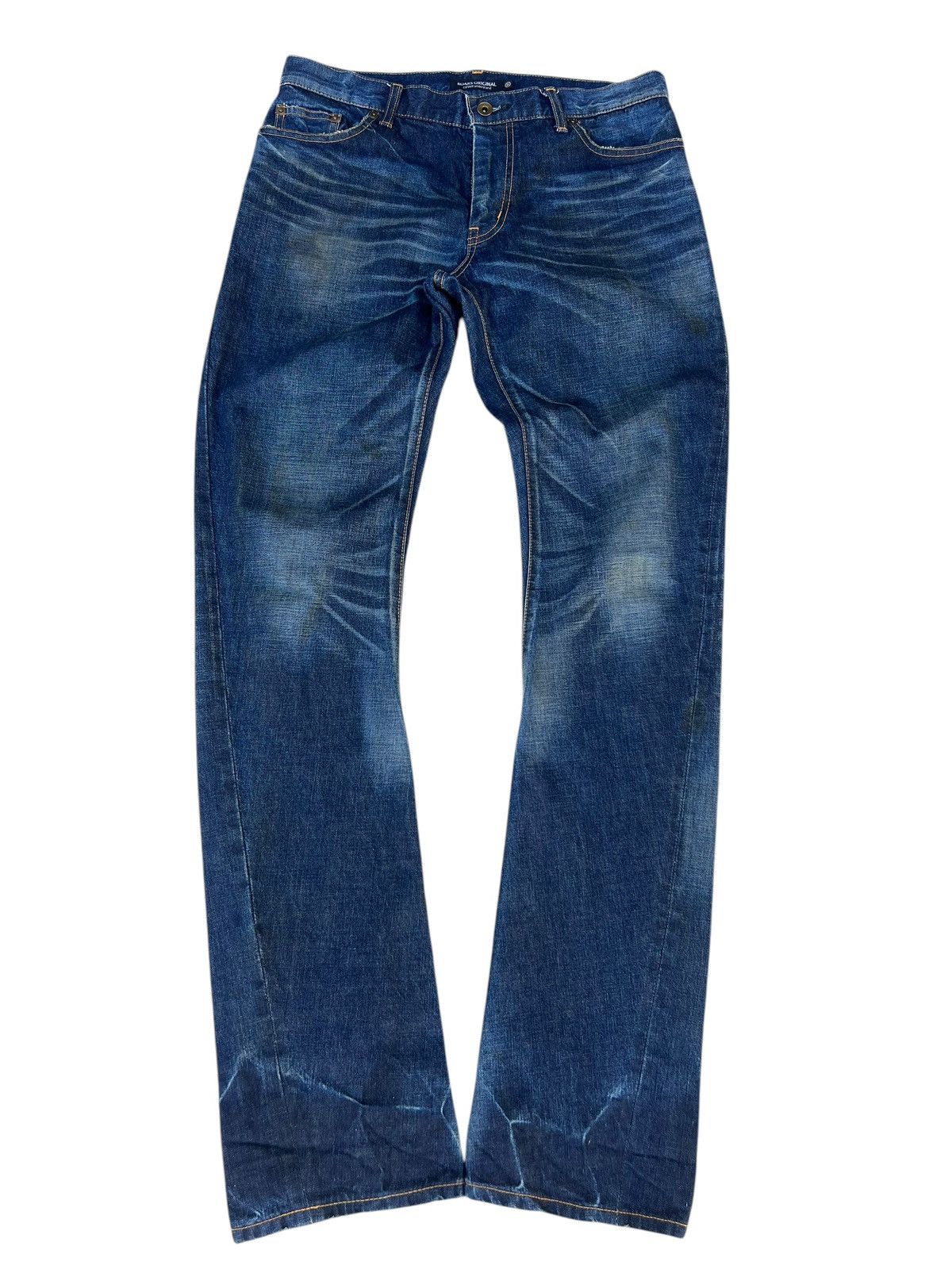 Japanese Brand Dirty Mud Roar Original Japan Denim Curve Jeans Size M Size US 31 - 1 Thumbnail