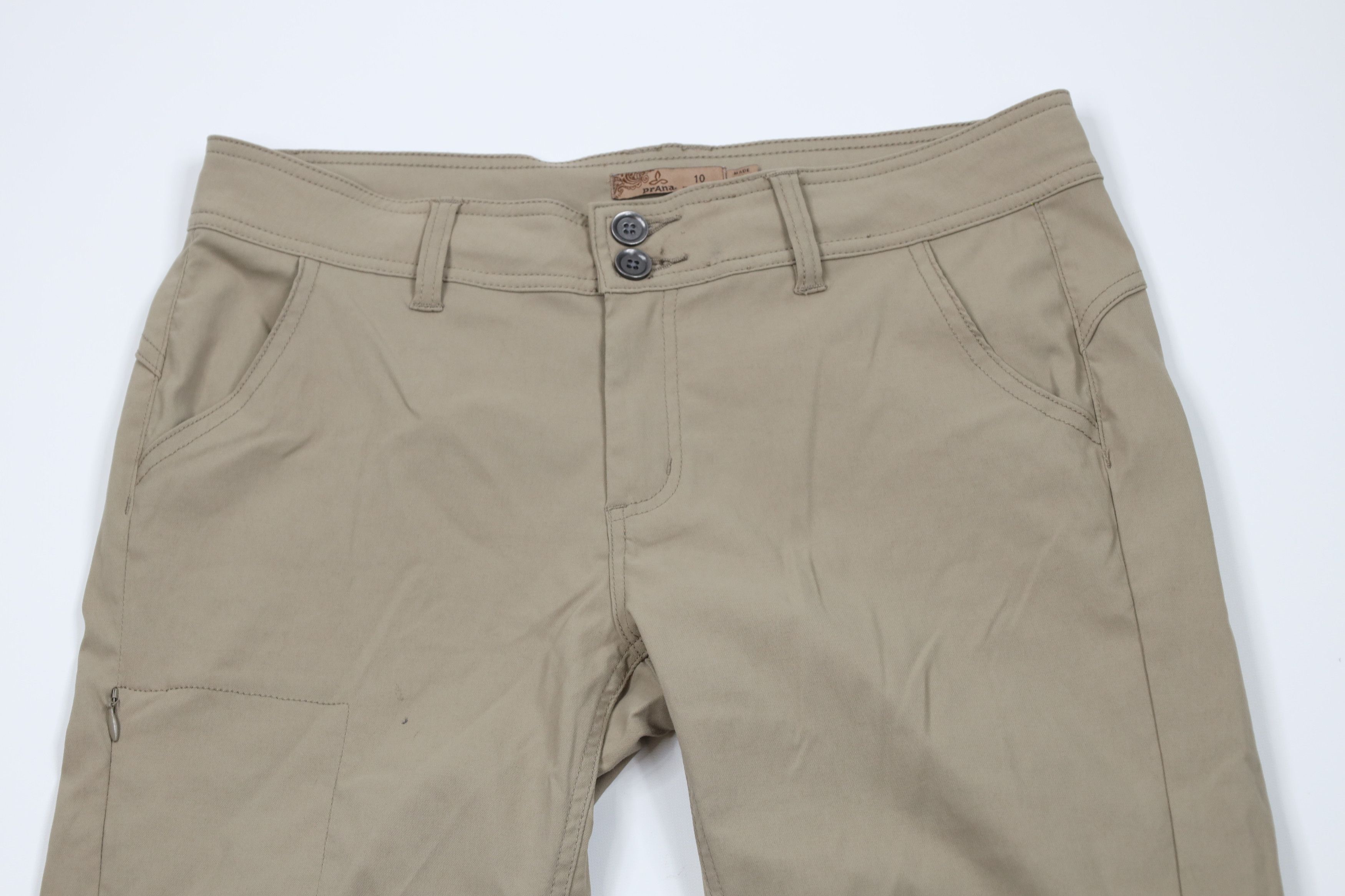 Prana prAna Distressed Water Repellant Stretch Halle Hiking Pants Size 32" / US 10 / IT 46 - 2 Thumbnail
