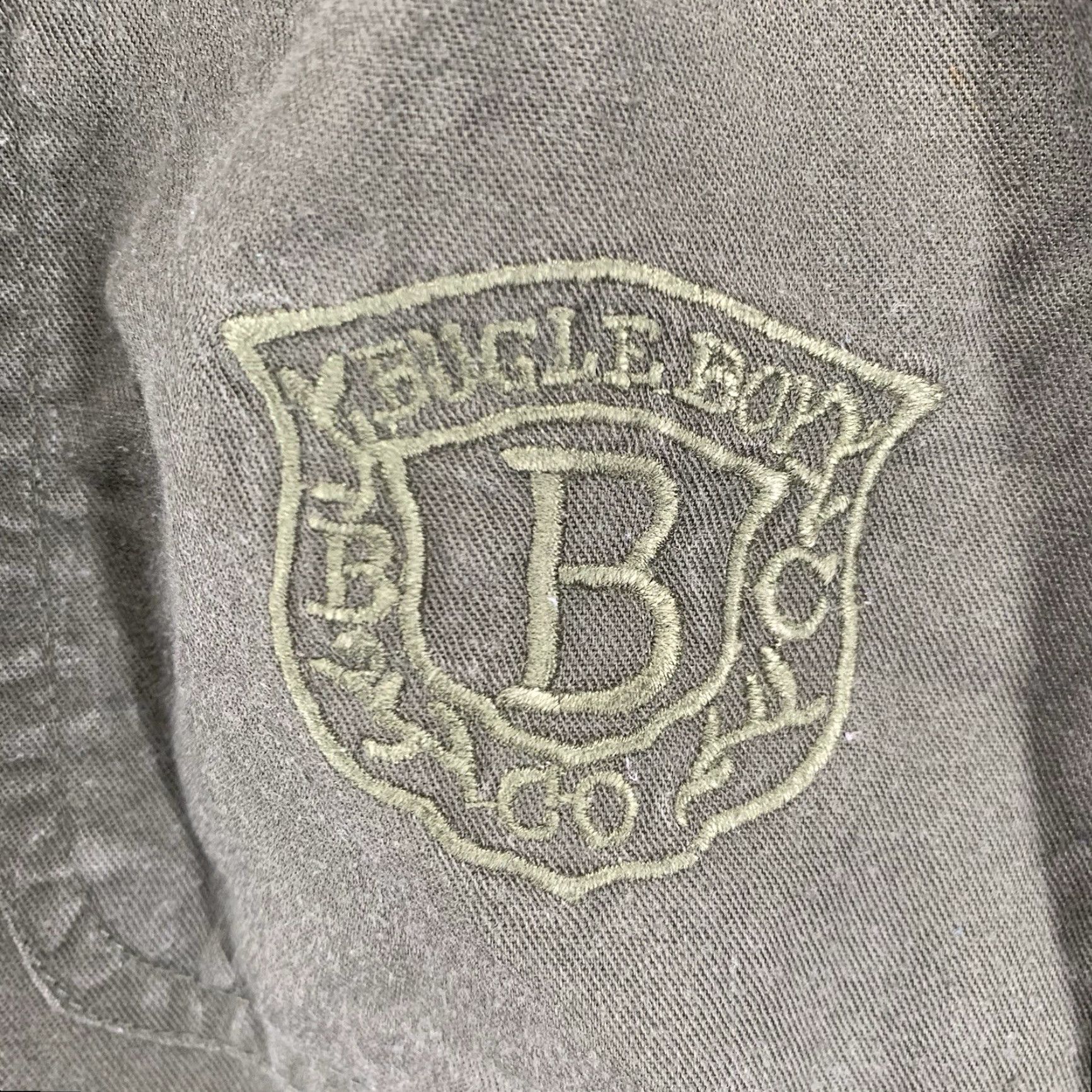 Bugle Boy VINTAGE Bugle Boy Men 90s Long Sleeve Cotton Shirt Adult Medium Olive Green Casual Size US M / EU 48-50 / 2 - 2 Thumbnail