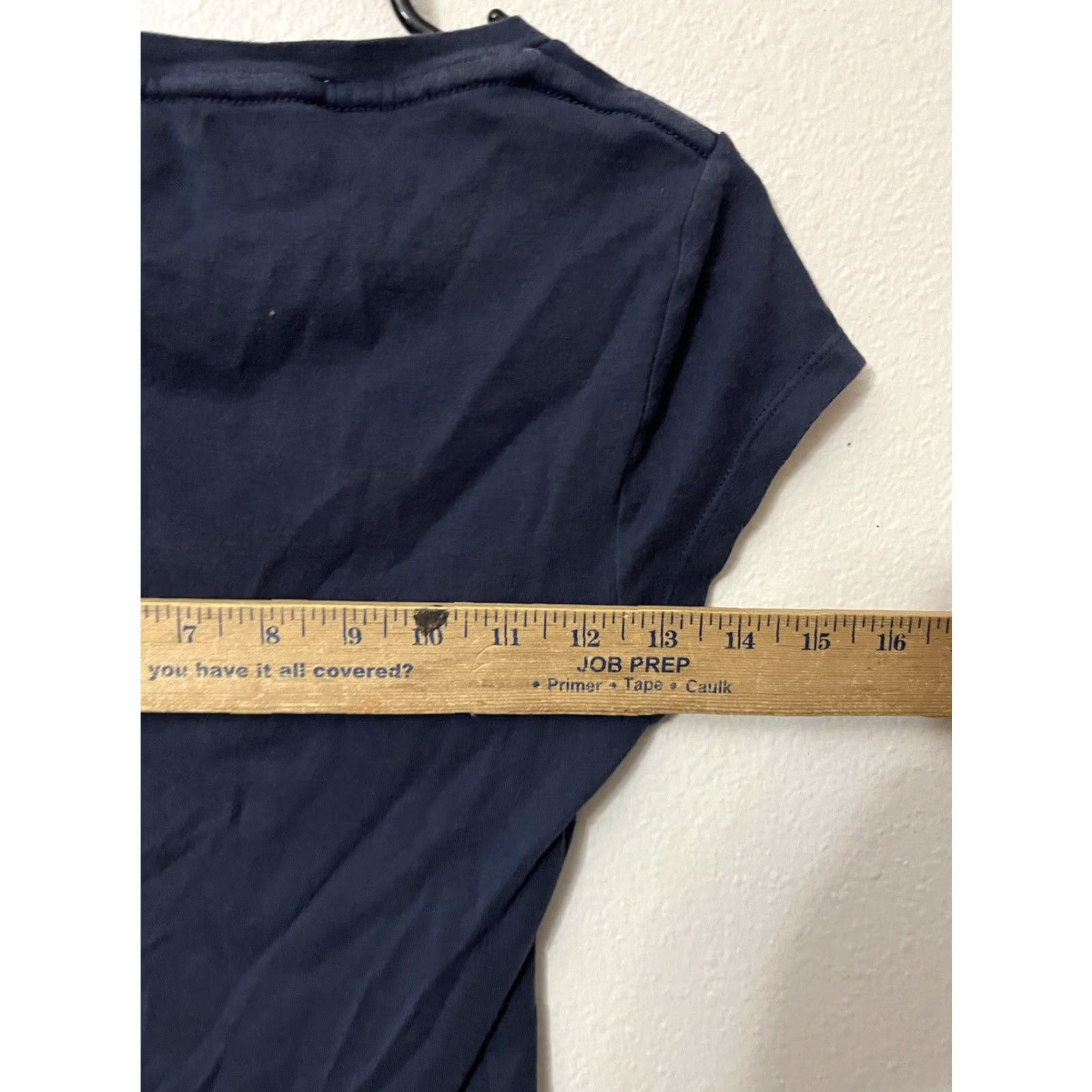 Vintage VINTAGE Aerie F.I.T Heart Distressed Graphic T-Shirt Women Size Medium Blue Casual Size M / US 6-8 / IT 42-44 - 5 Thumbnail