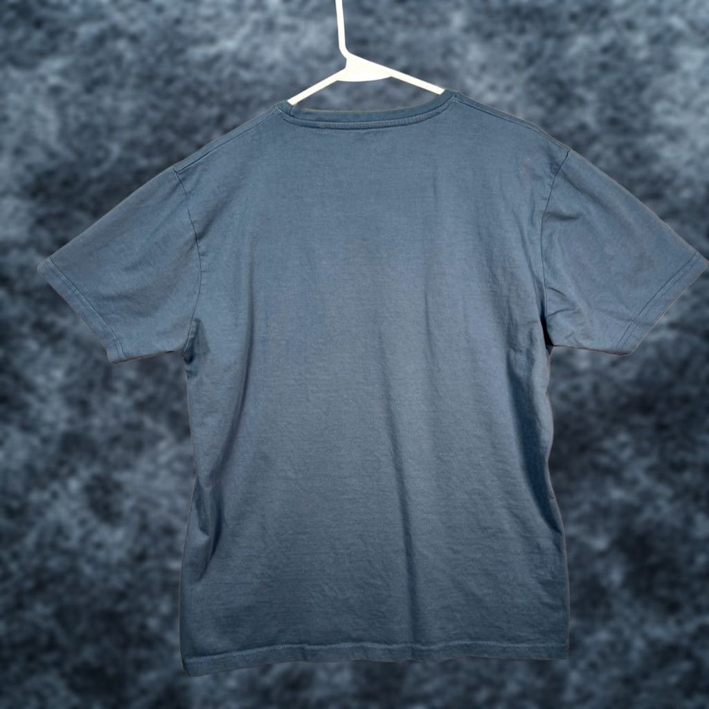 Vintage Alvaro Moreno Mens Large Blue T-Shirt "In Search Of Freedom" Motorcycle Shirt Size US L / EU 52-54 / 3 - 1 Thumbnail