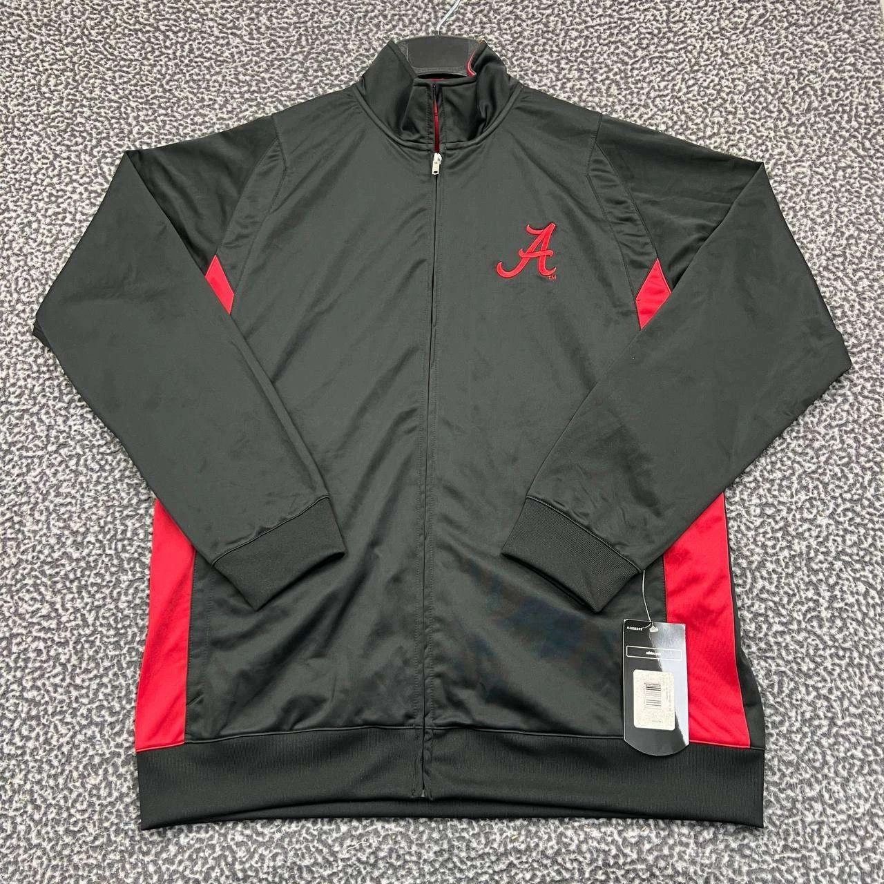 Adidas Alabama Crimson Tide Track Jacket Men Adidas Full Zip M Size US M / EU 48-50 / 2 - 1 Thumbnail