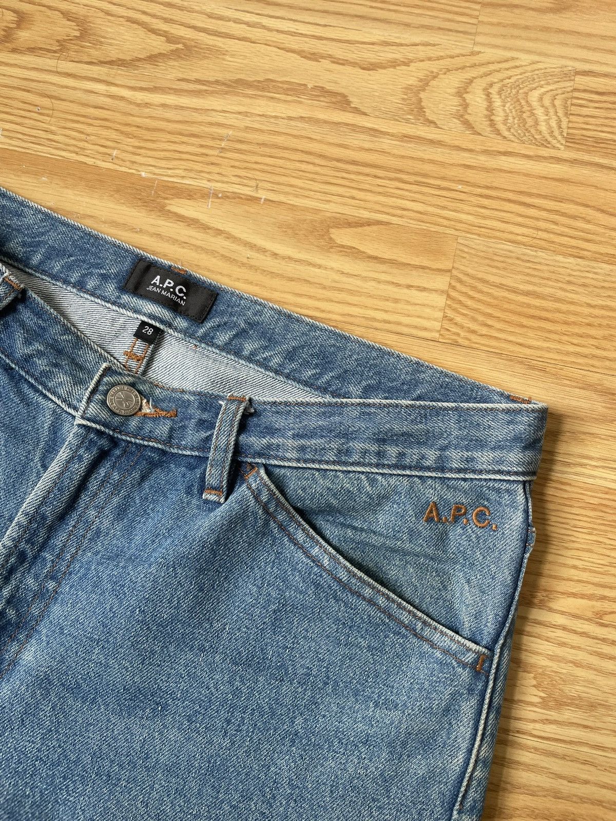A.P.C. APC MARIAN JEAN Size US 30 / EU 46 - 6 Thumbnail