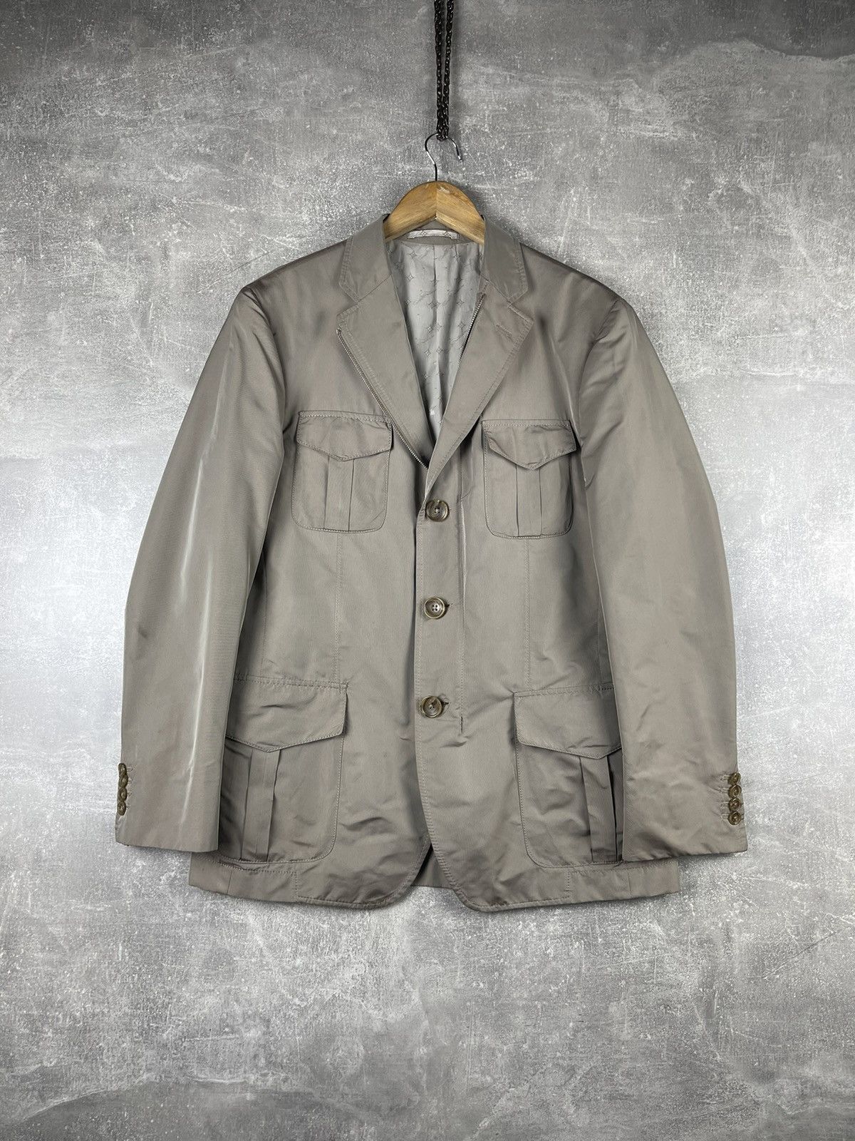 Montecore Montecore Sartorial Utility Jacket Taupe Beige Size 50 Size US L / EU 52-54 / 3 - 1 Thumbnail
