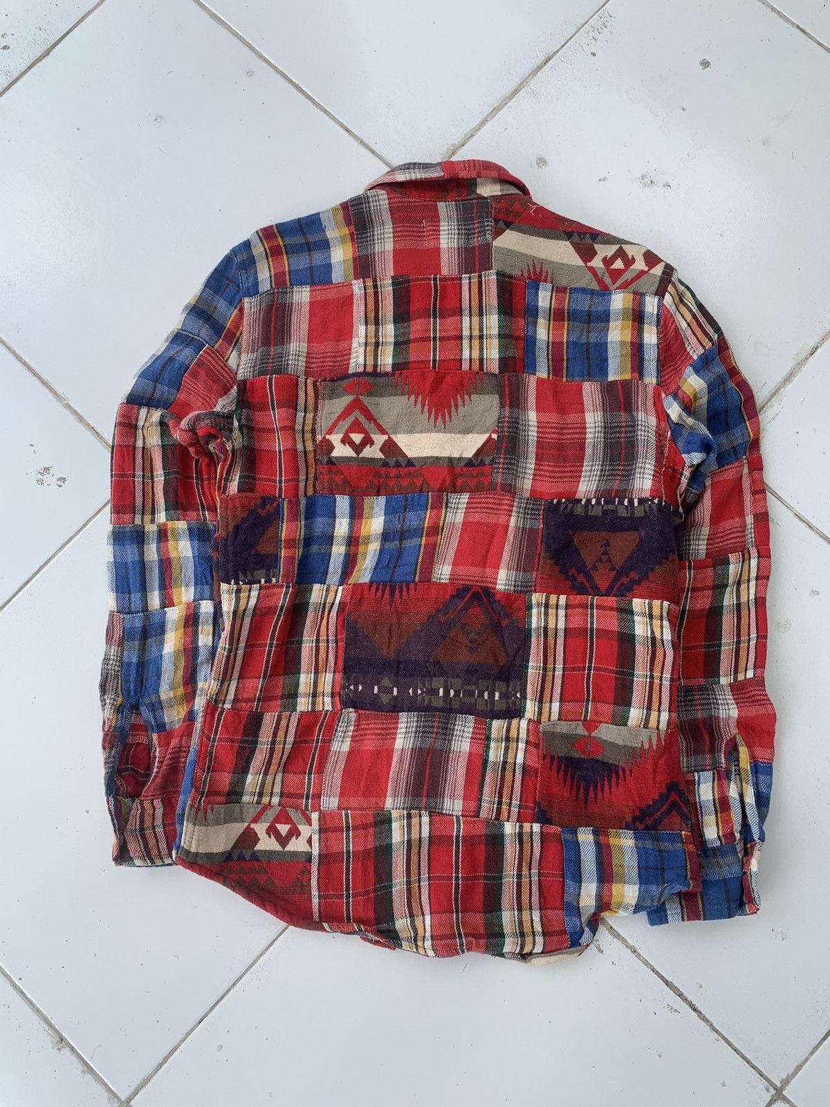 Denim & Supply Ralph Lauren Flanell pacthwork denim & supply ralph laurent Size US S / EU 44-46 / 1 - 2 Thumbnail