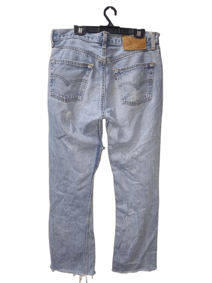Levi's × Levi's Vintage Clothing Levis 501 Denim distressed Size US 30 / EU 46 - 4 Thumbnail