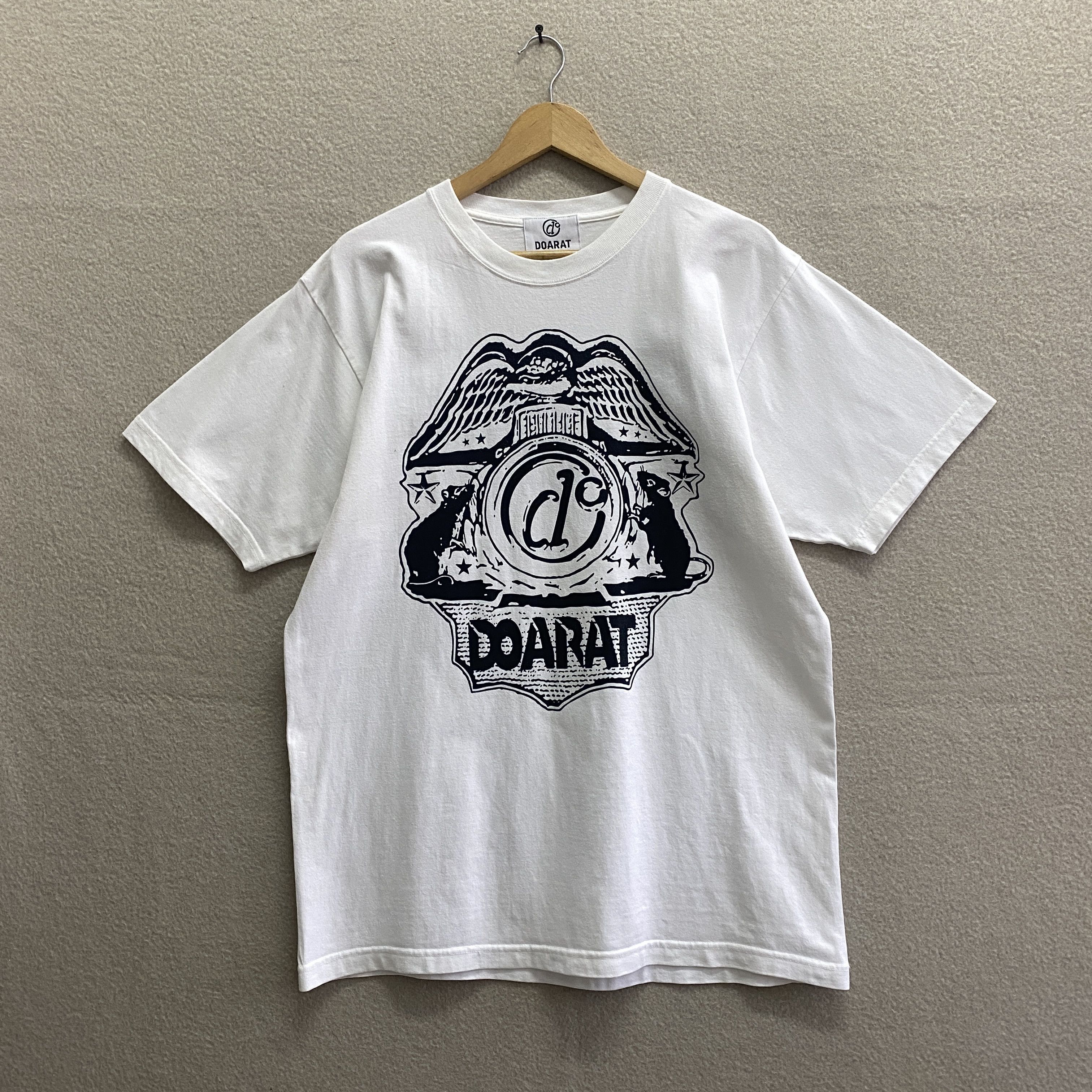 If Six Was Nine × Japanese Brand × Le Grande Bleu (L.G.B.) Doarat Baggy White Tshirt Size US L / EU 52-54 / 3 - 1 Thumbnail