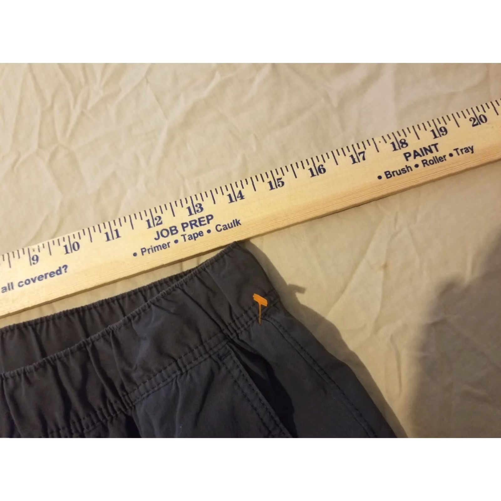 H&M Mens H&M Cargo Pants S Small Gray Cotton Jogger Pants Regular Waist Drawstring Activewear Mens Size US 29 - 7 Thumbnail
